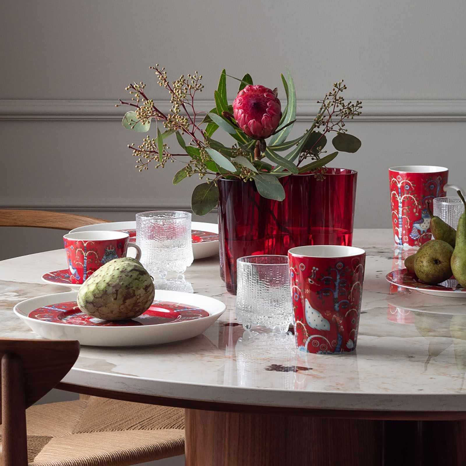 Iittala Taica Mug, 1 Count (Pack Of 1), Red