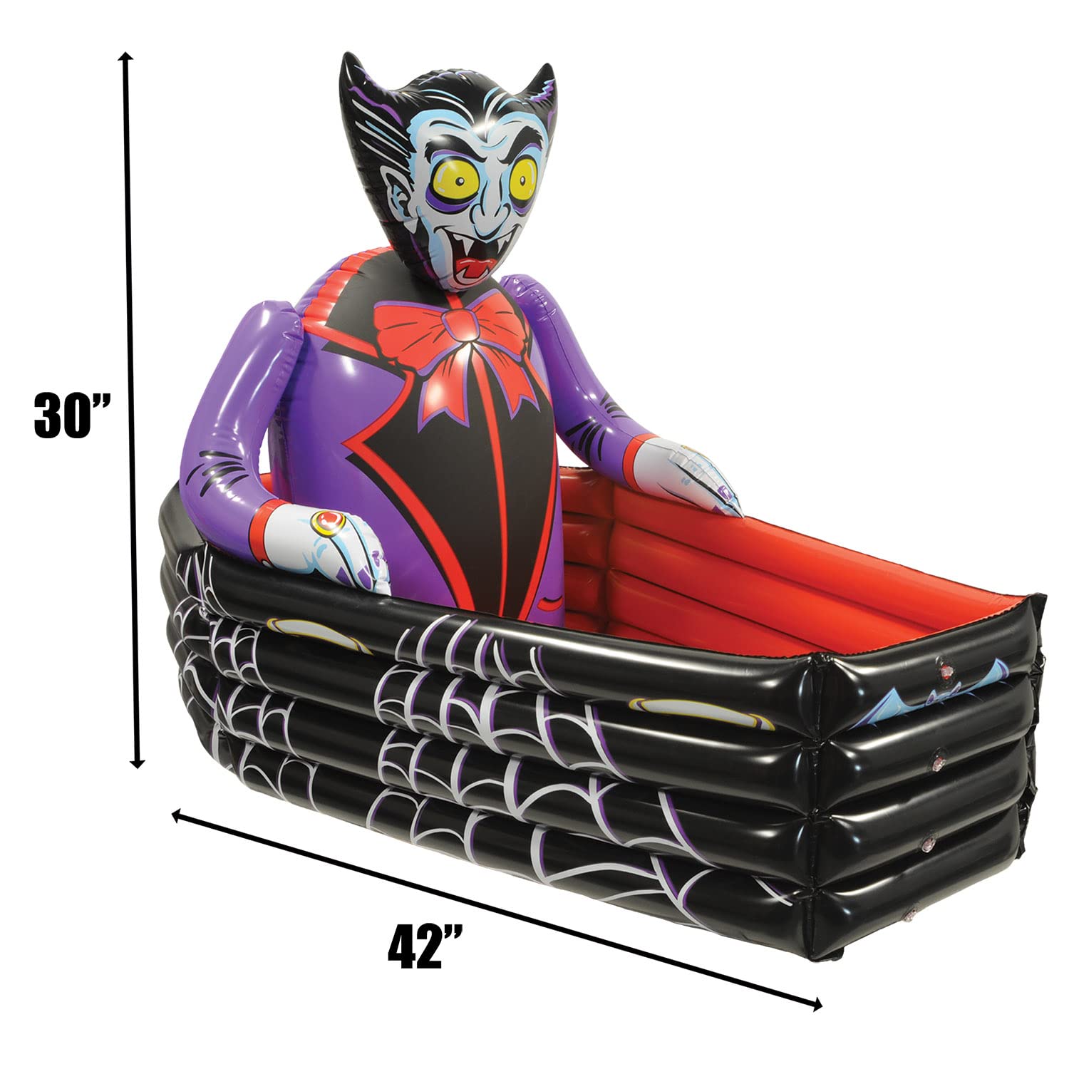 Halloween Inflatable Dracula Coffin Cooler Pack Of 2