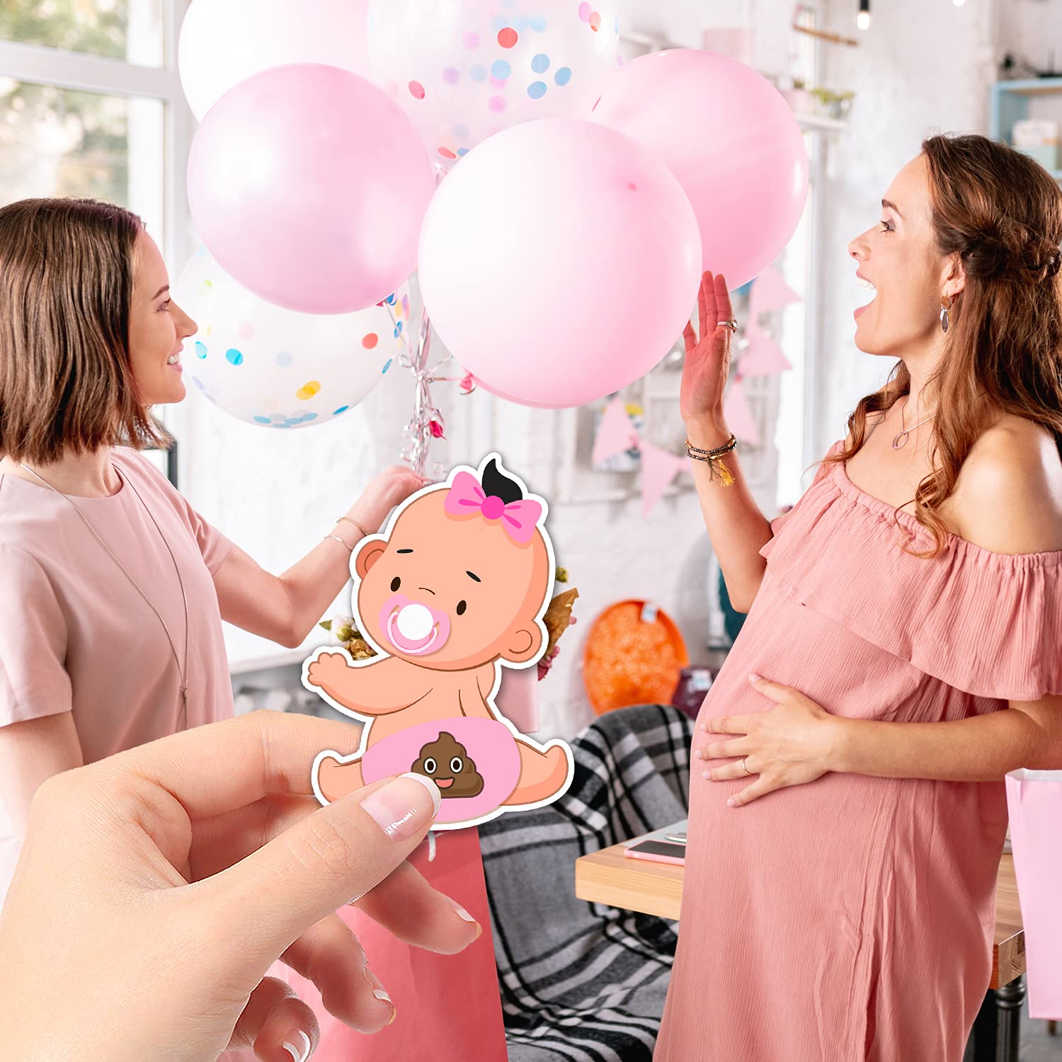 Baby Shower Games, Scratch Off Game, Silly Activity For Ice Breakers, Door Prizes, Baby Shower Activity And Idea, Fun And Easy T