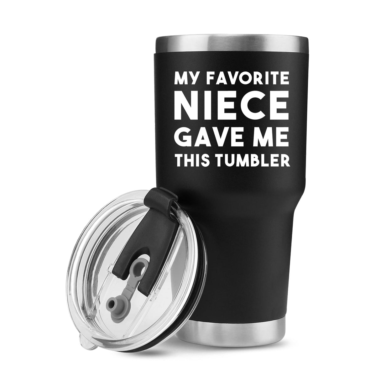 My Favorite Niece Gave Me This Tumbler For Aunts And Uncle Birthday Celebration Appreciation Wedding Anniversaries Mothers Fathe