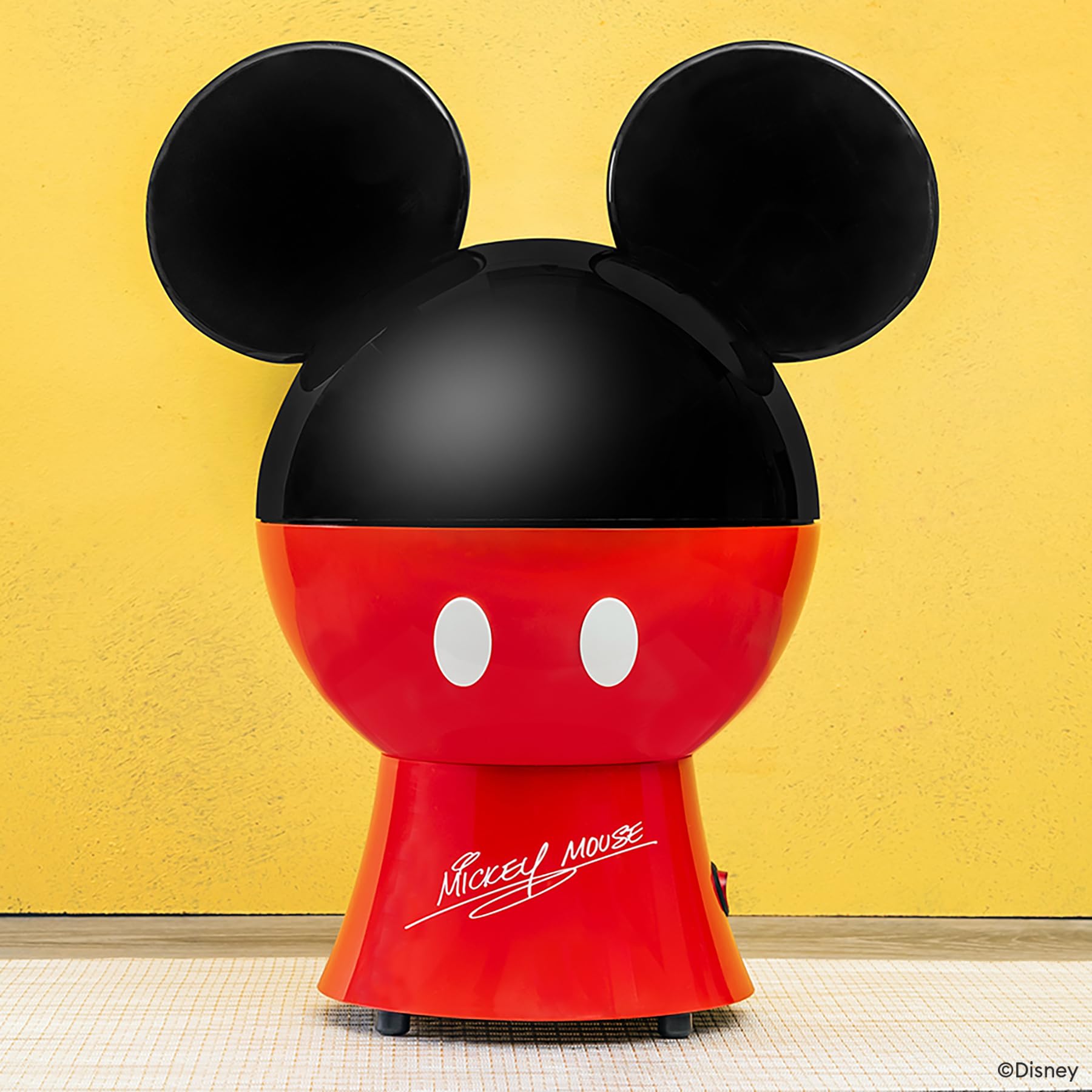 Uncanny Brands Disney Mickey Mouse Popcorn Maker - Kitchen Appliance
