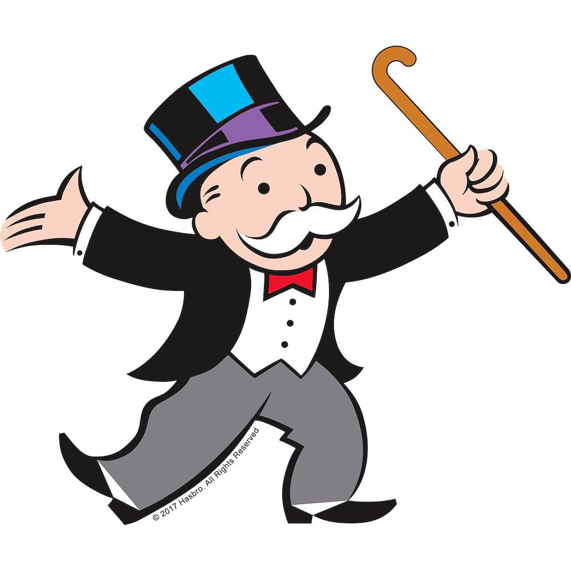 CafePress Monopoly Dancing Rich Unc 15 oz (444 ml) Ceramic Coffee Mug