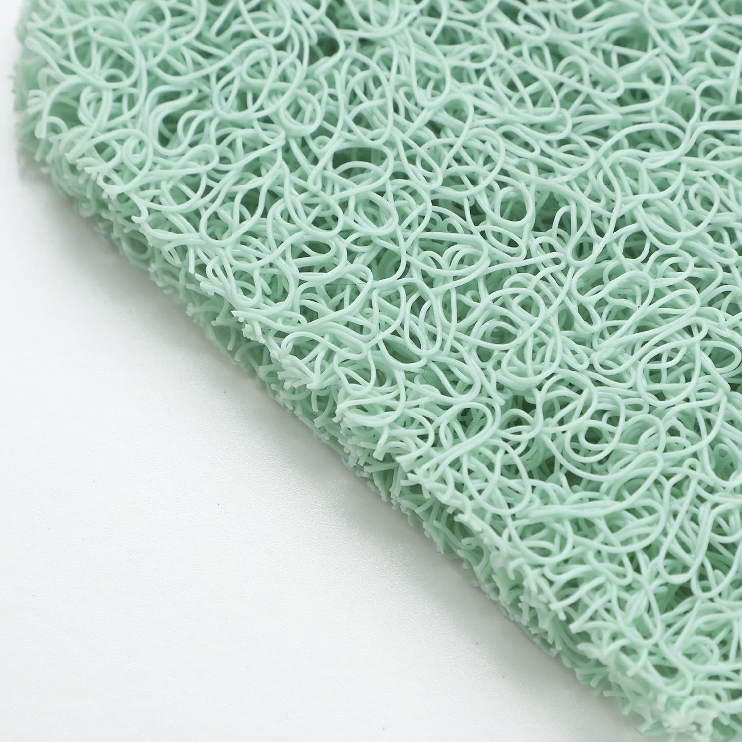 Snowkingdom 4 Pack Green Soap Saver Draining Lift Pad 2.9 '' x 4.5 '' PVC BPA-free Non-Slip Durable