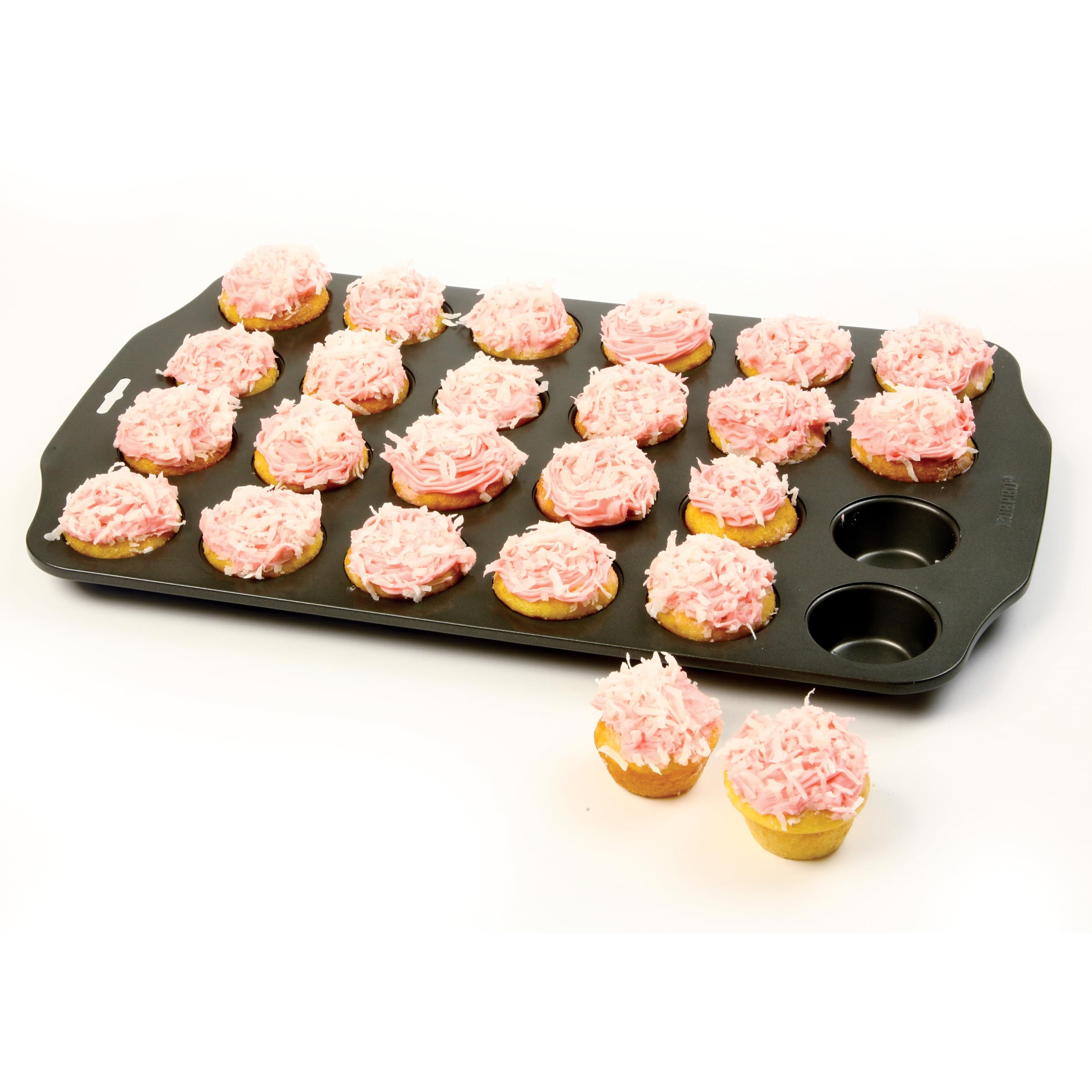 Norpro 24 Mini Muffin Pan, 1 Ea, Shown, 2 Inch Top, Mini, Not Standard Size