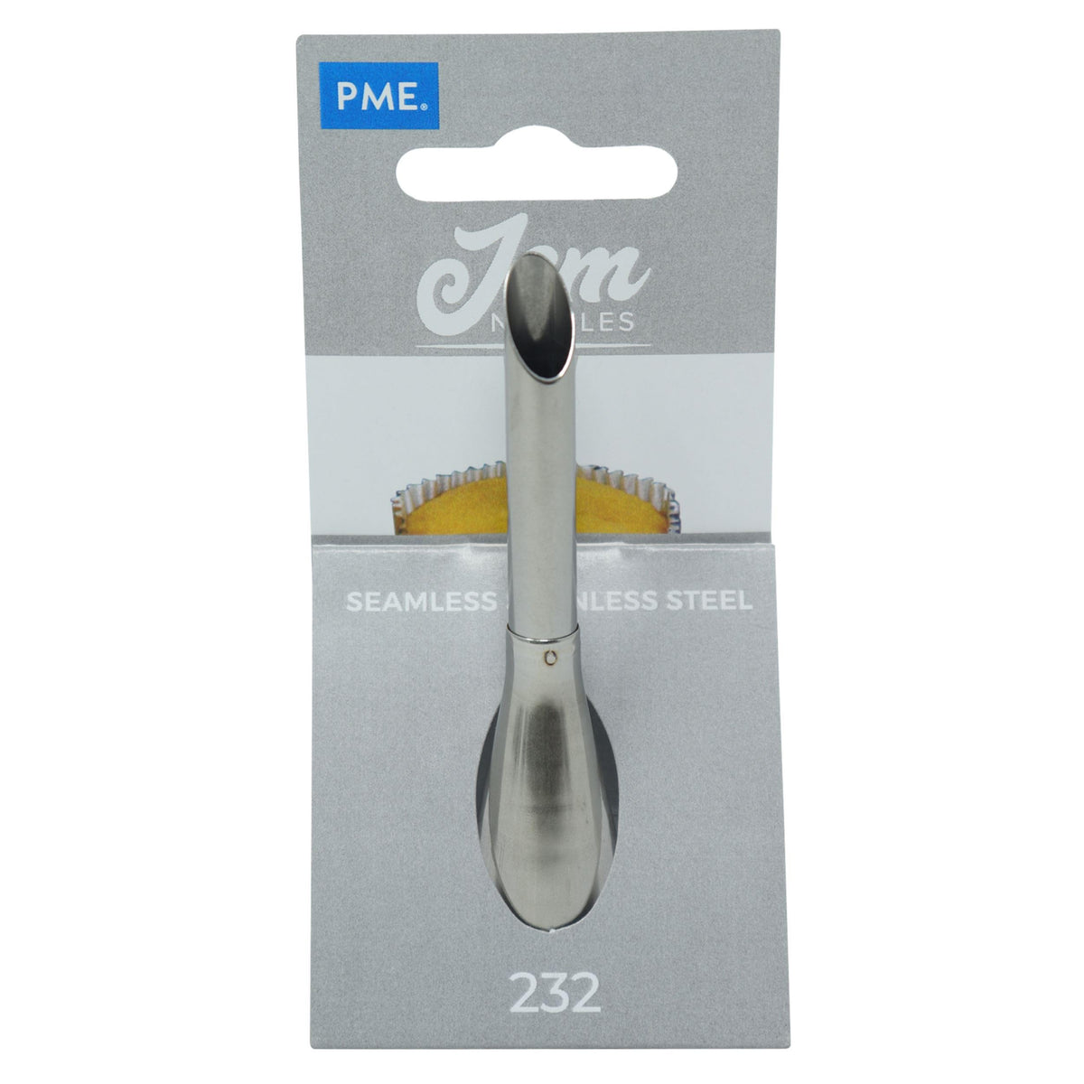 Jem 232 Cupcake/Doughnut Filler Tube Nozzle, Silver
