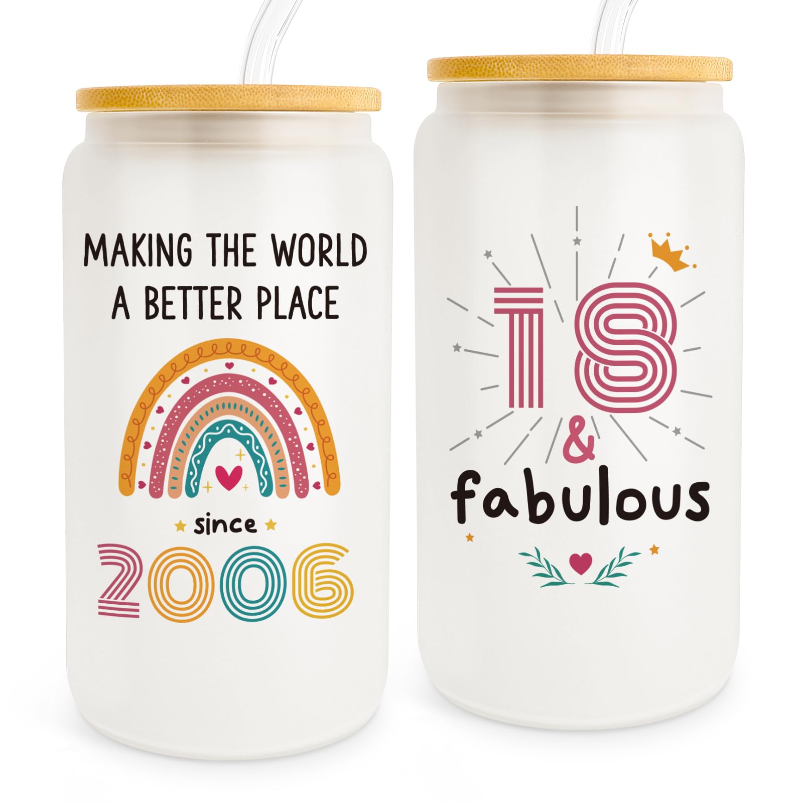 18Th Birthday Gifts For Girls, Girls 18Th Birthday Gifts, 2006 Birthday Gifts, Happy 18Th Birthday Gifts For Her, Daughter, Niec