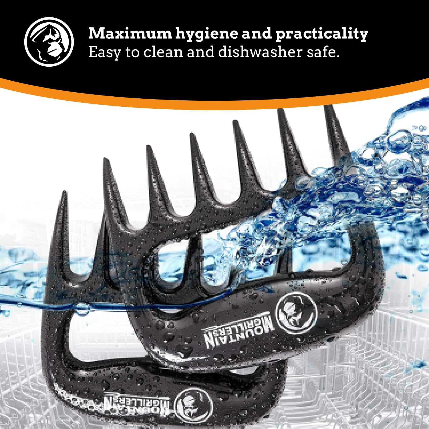 Mountain Grillers Meat Claws - Pulled Pork Claws And Meat Shredder - Grilling Claws Bbq Tools For Meat Shredding - Meat Pulling
