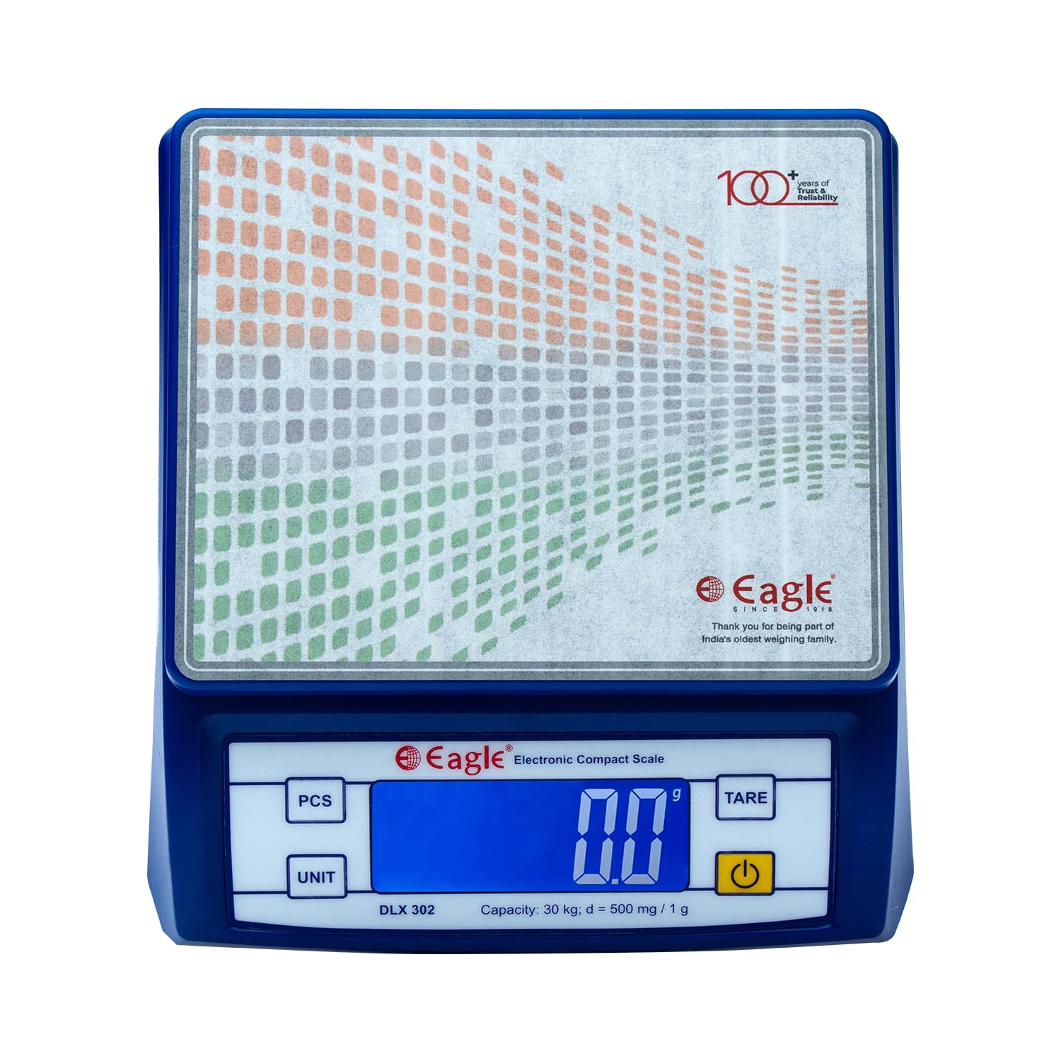 Eagle Digital Weight Machine For Kitchen With 30 Kg Capacity, Counting Weighing Scale For Home, Shop, Pharma With Large Lcd Disp