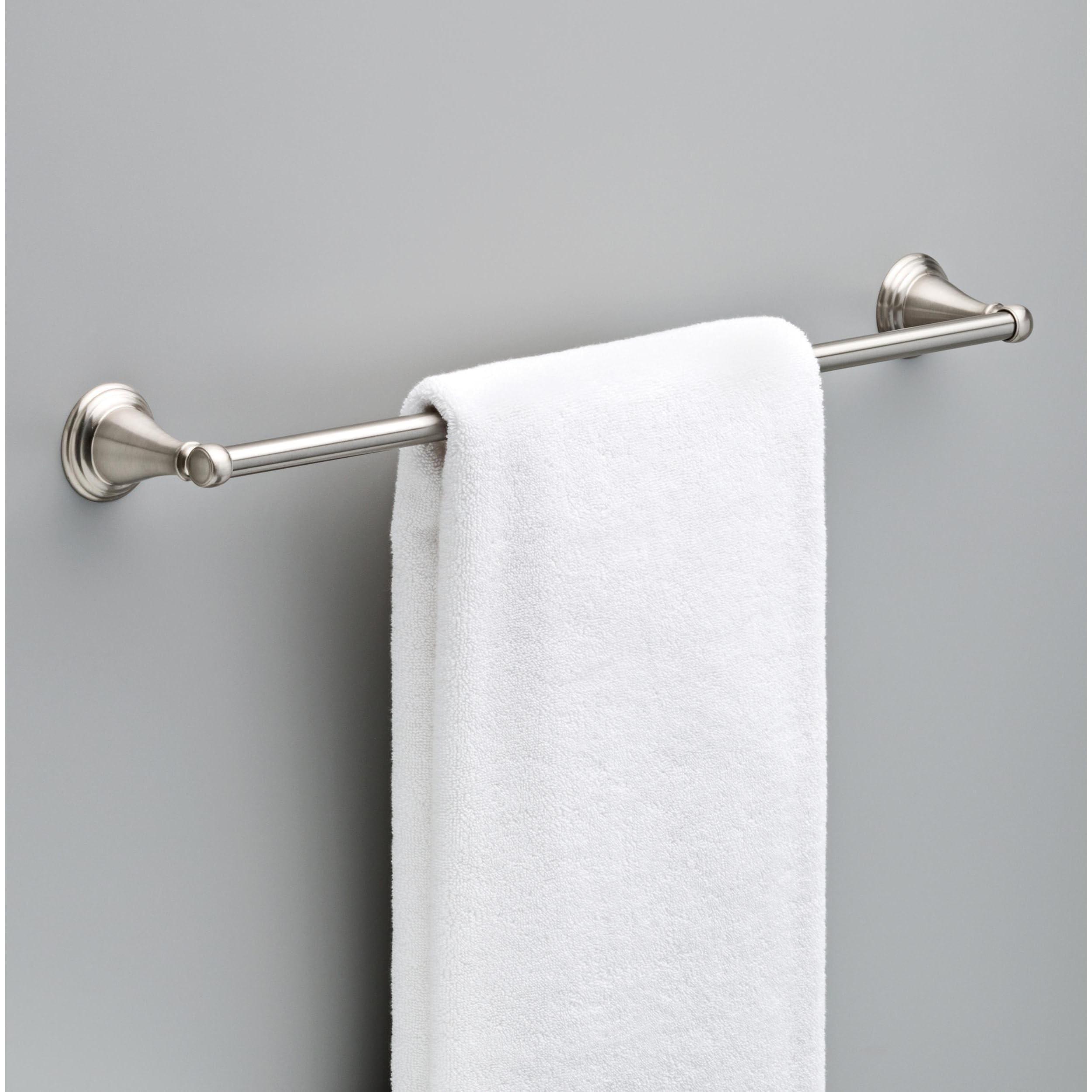 Delta 79624-Bn Windemere Towel Bar, 24 Inch, Spotshield Brushed Nickel