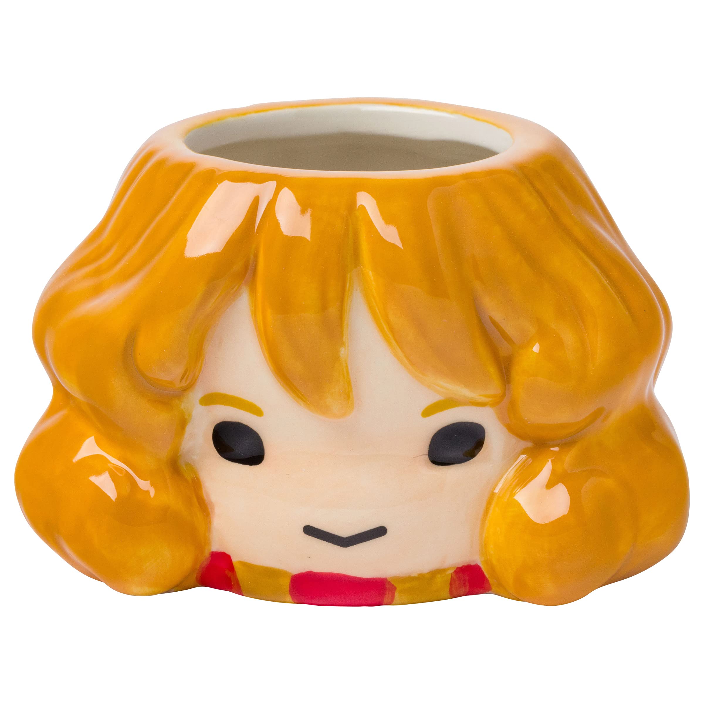 Silver Buffalo Harry Potter Featuring Hermione And Ron 3 Pack Ceramic 3D Sculpted Mini Cup Set, Perfect As A Sugar, Cream, Or Mi