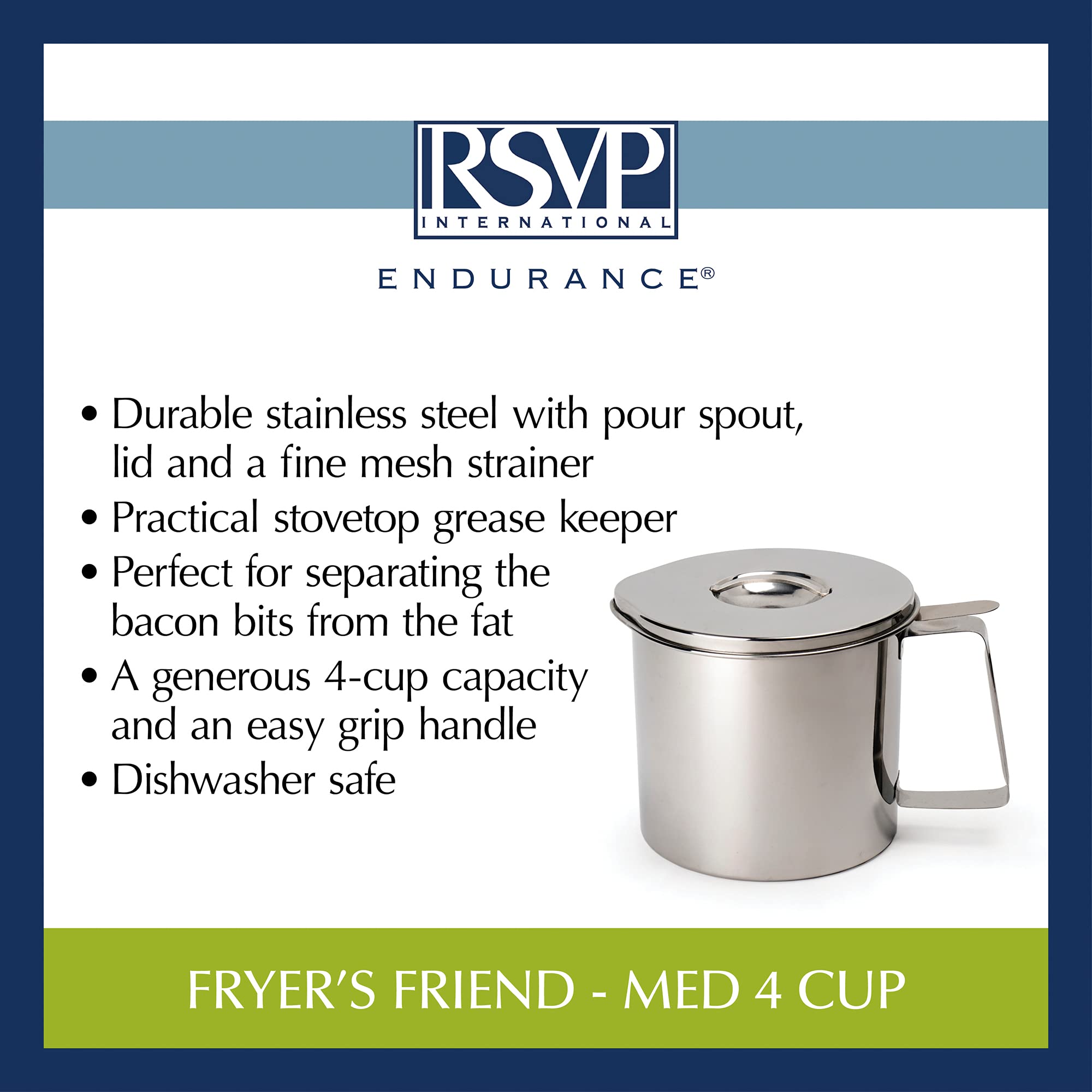 RSVP Fryer's Friend - Med 4 Cup