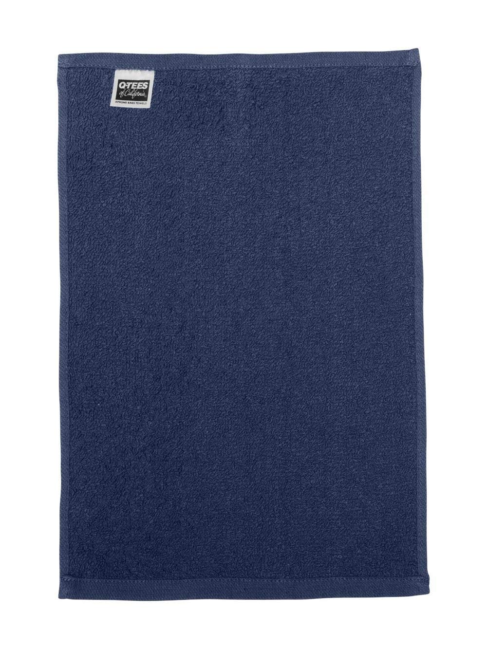 Q-Tees Budget Rally Towel - Navy  One Size