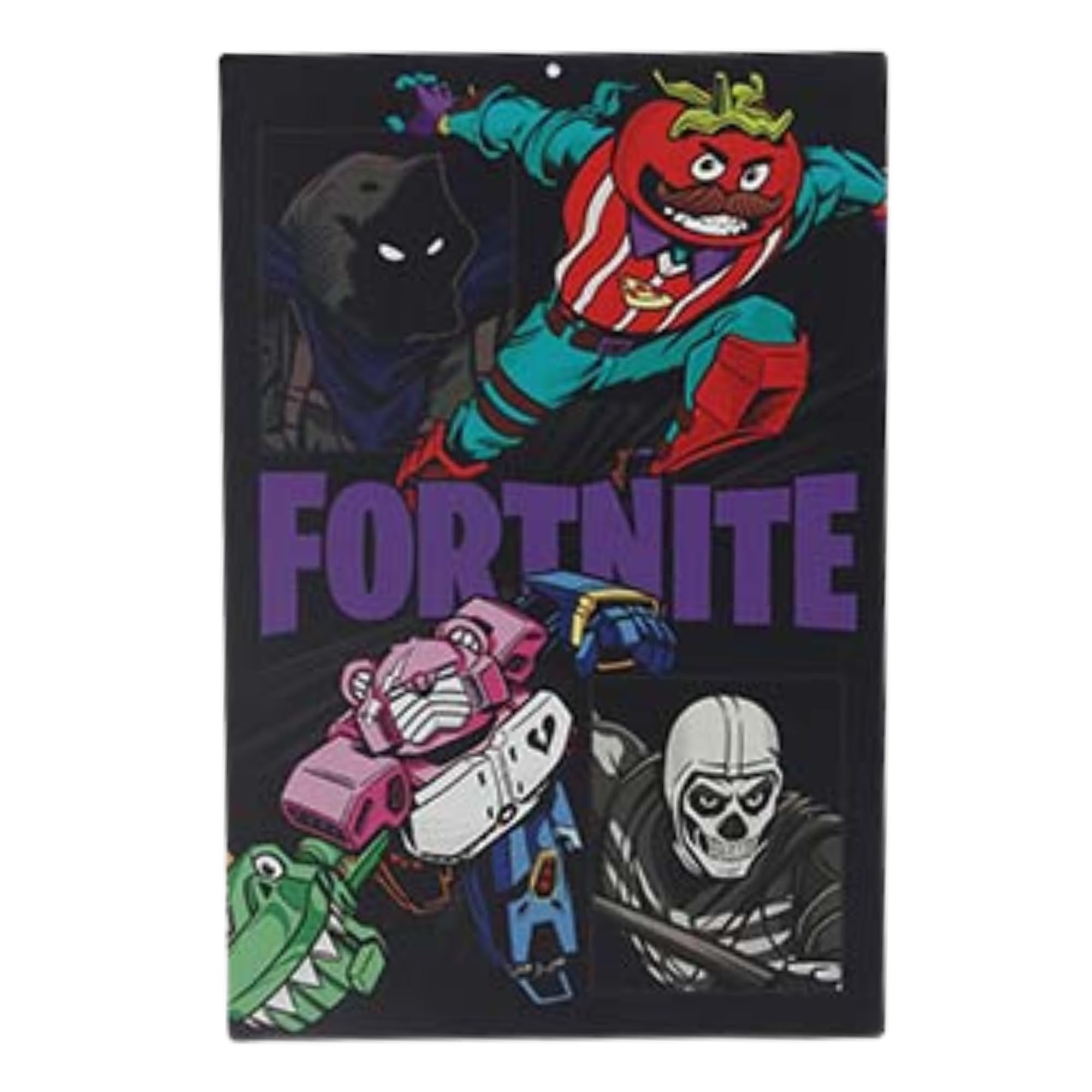 Fortnite Characters Metal Wall Decor - Iconic Fortnite Sign for Bedroom or Game Room