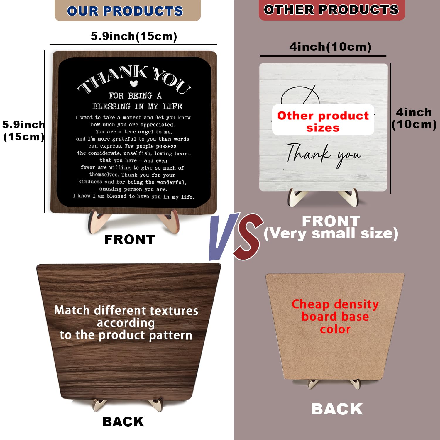 Coffee Bar Decor Sign, Coffee Bar Accessories, Funny Coffee Bar Desk Decor, Rustic Wooden Plaque Coffee Sign Farmhouse Coffee Ba