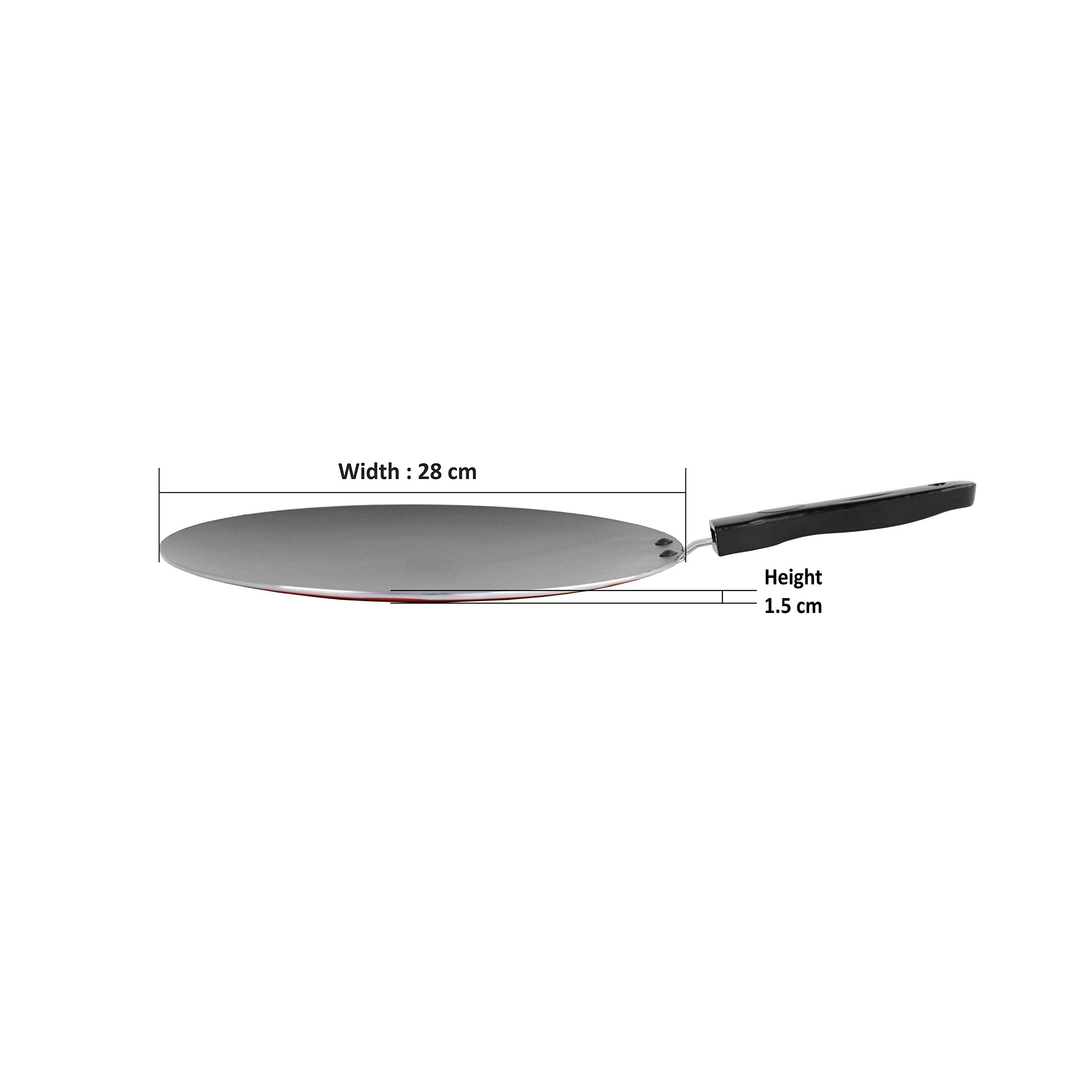 Sumeet 2.6Mm Non Stick Concave Tawa - 28Cm Dia