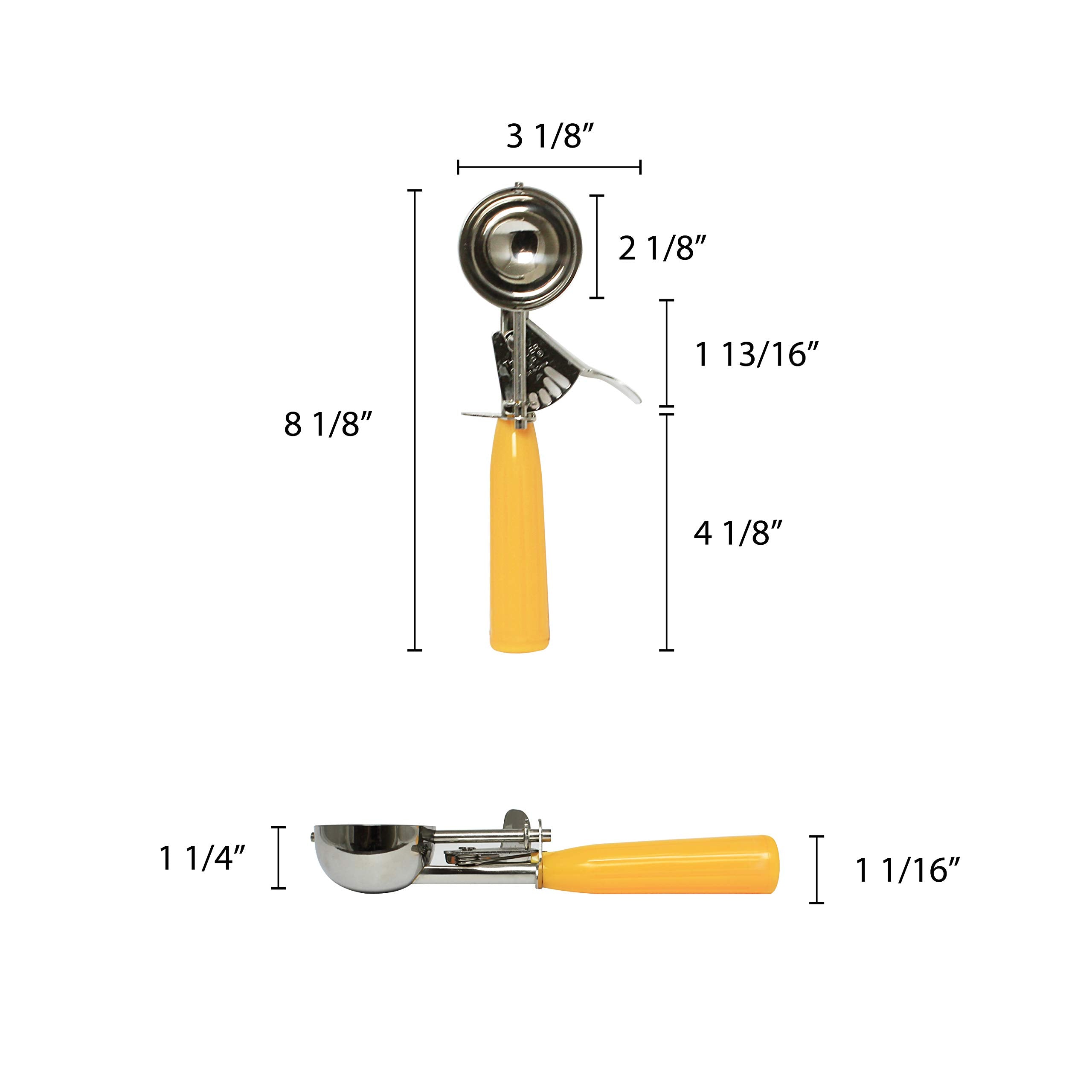 Excellant   1.625-Ounce Ice Cream Dasher, Yellow