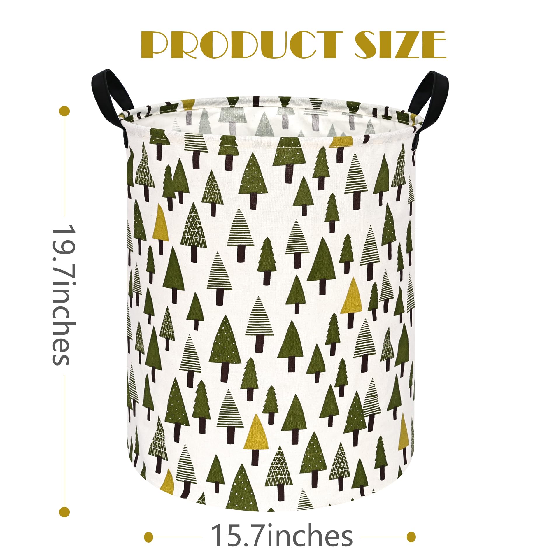 Baby Storage Basket Room Decor Laundry Basket Kids Hamper Collapsible Waterproof Organizer Bin Gift Baskets for Home/Dorm/Kitche