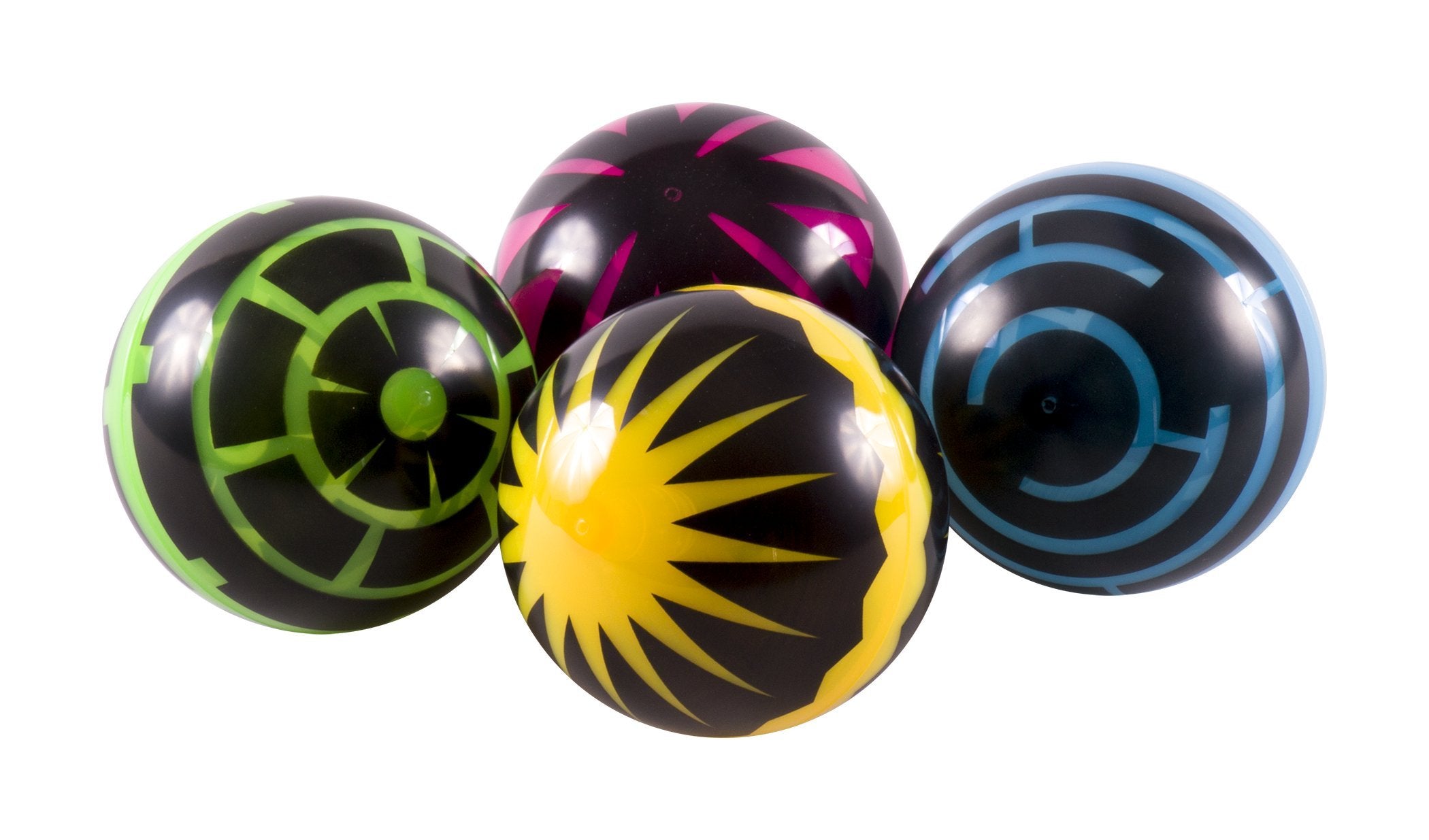 Hedstrom 54-8250PDQAZ 4'' Headlights Blackout Light Up Balls 12 Pack  Green