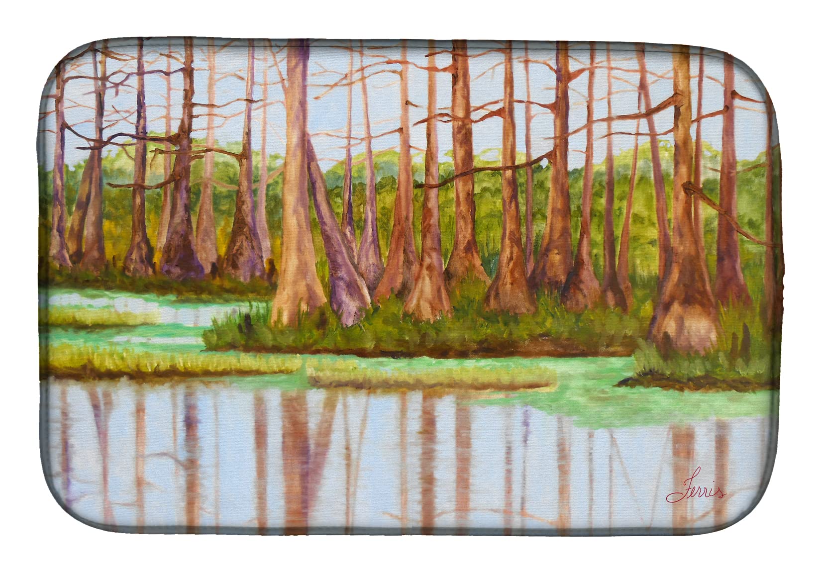 Bayou by Ferris Hotard Dish Drying Mat