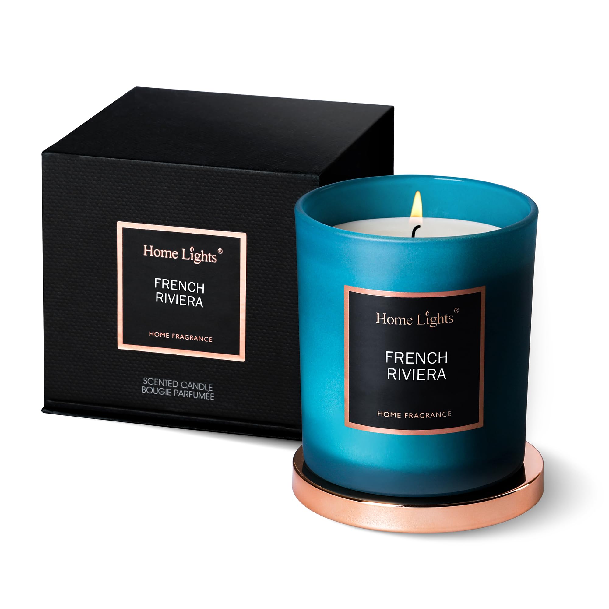 Scented Candles for Home Decoration - Natural Soy Wax Candles - Pumpkin Shaped - Vanilla Caramel Fragrance | 30 Hour Burn Time |
