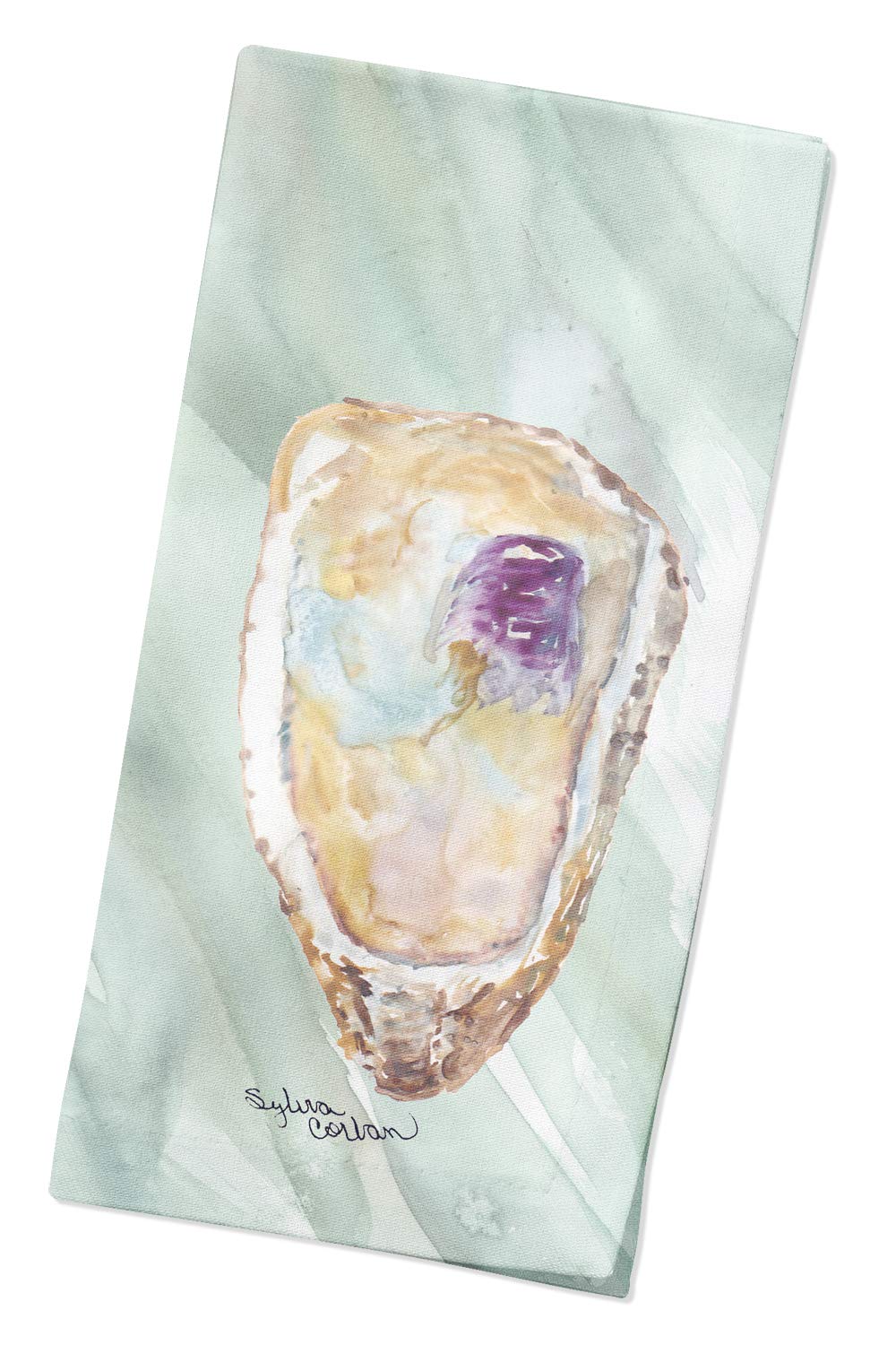 Oyster on Sage Green Napkin SC2062NAP