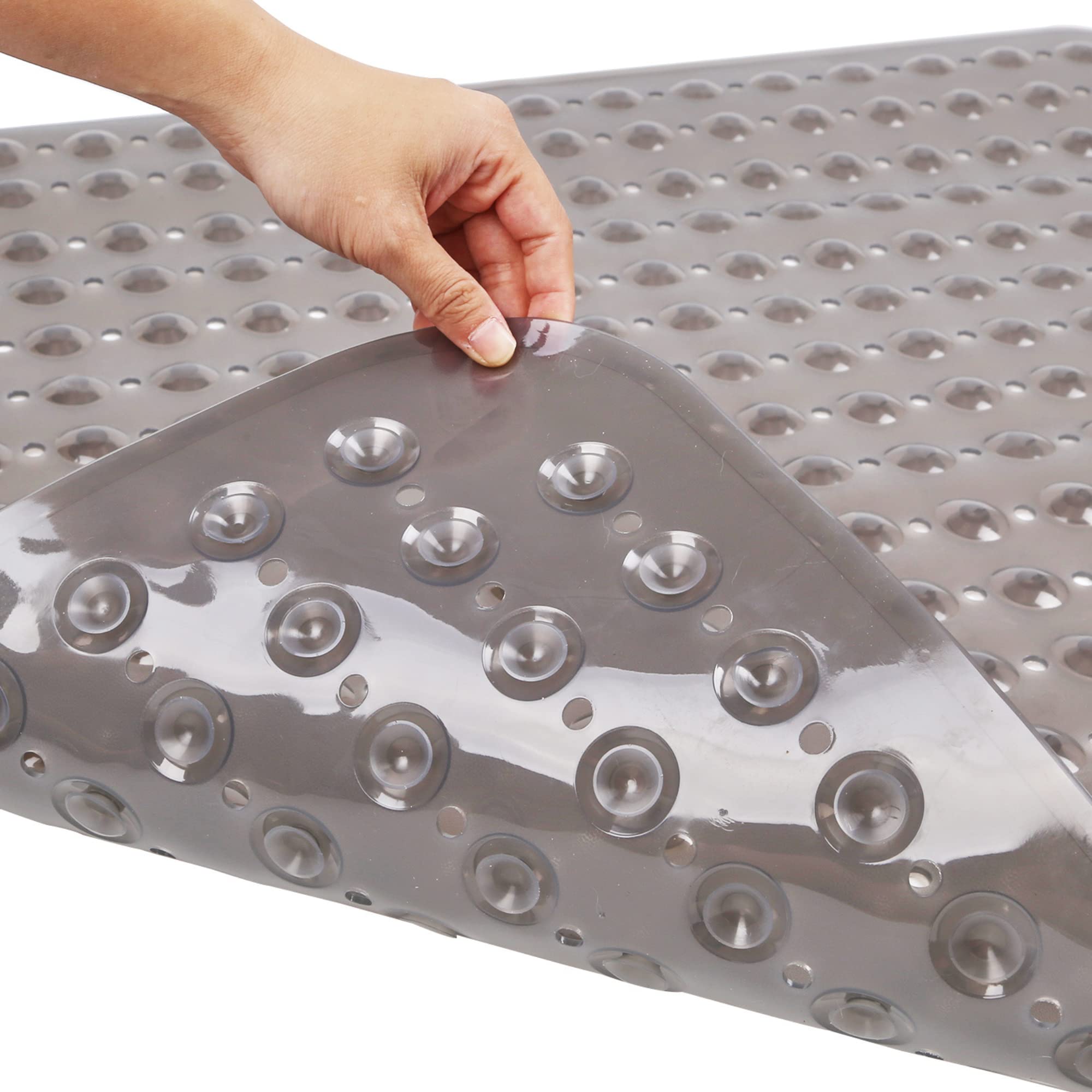 Enkosi Extra Large Square Non Slip Shower Mat - 31 X 31-Inch Xl Bathroom Shower Mat - Square Shower Matts For Shower Stall Floor