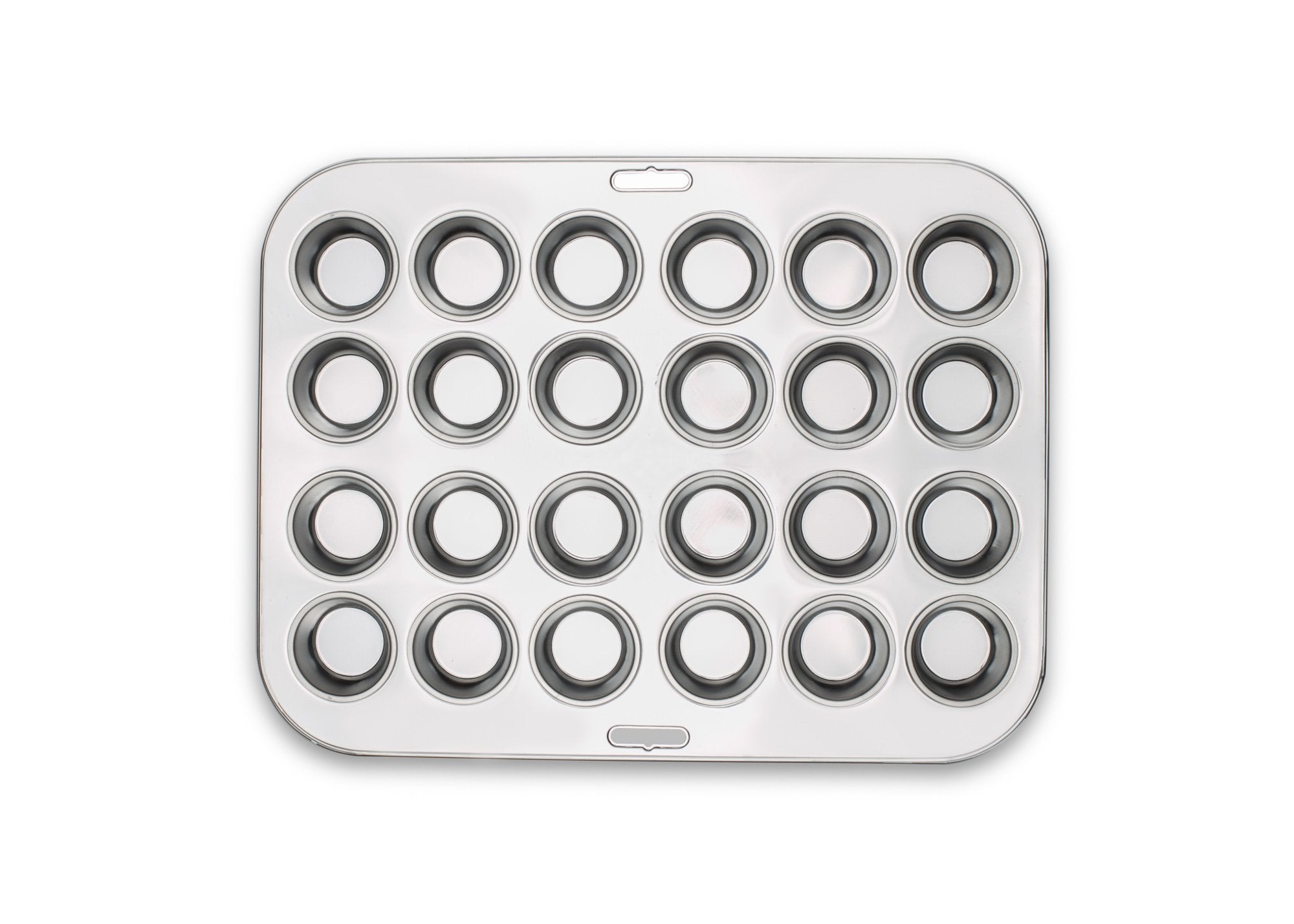 Fox Run Mini Muffin And Cupcake Pan, 10.5 X 13.75 X 1.5 Inches, 24 Cup, Stainless Steel