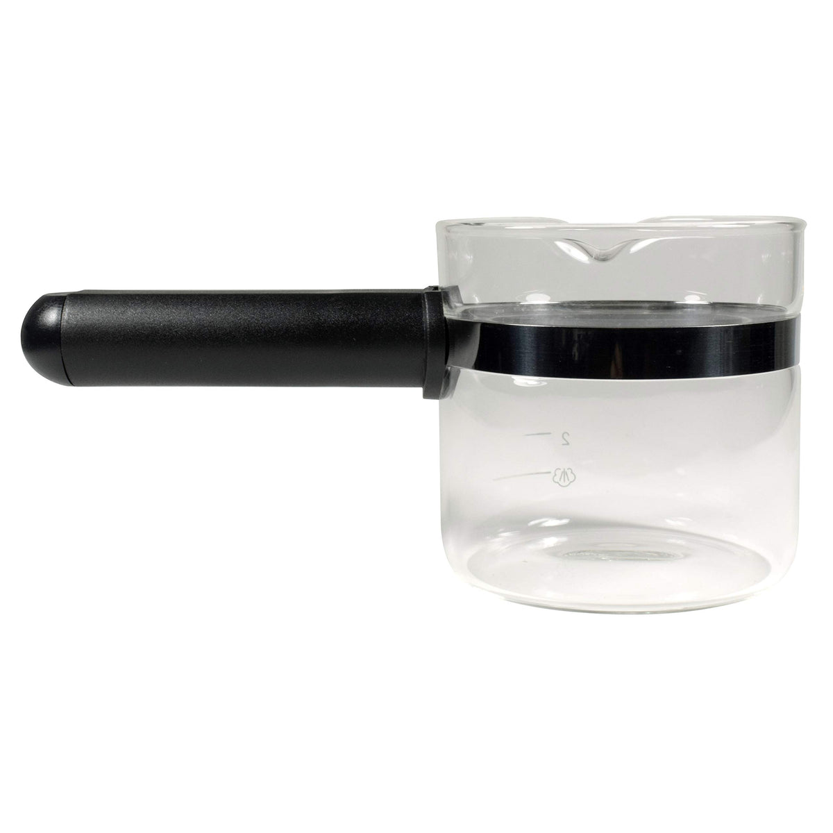 Univen Espresso Coffee Carafe Glass 4 Cup Universal Fits Mr. Coffee, Krups, Salton, Delonghi, Etc.