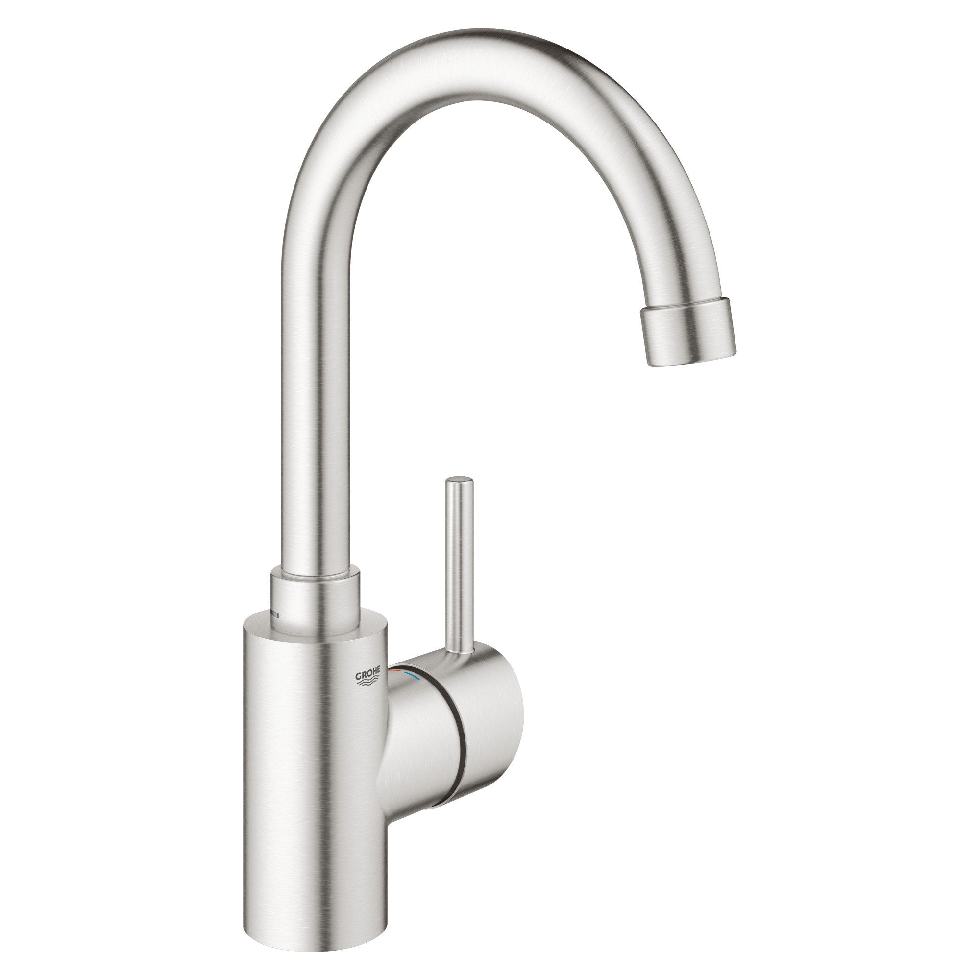 Grohe 31518Dc0 Concetto Single-Handle Kitchen Faucet, 1.5 Gpm, Supersteel Infinityfinish