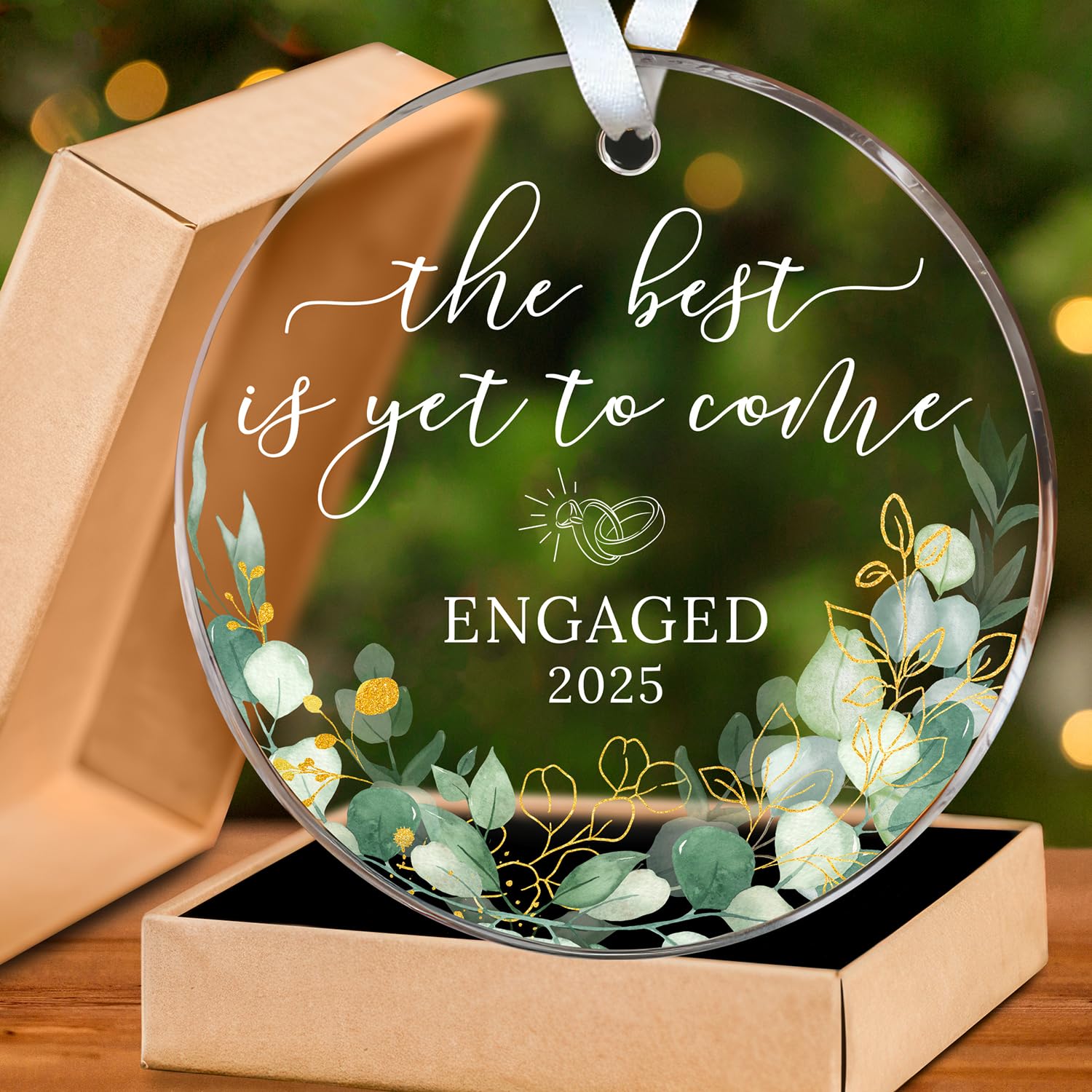 HEXMOZ Engagement Gifts for Couples - Engagement Gift for Newly Engaged Couples, Women, Fiance, Her - Bride to Be Gifts, First C
