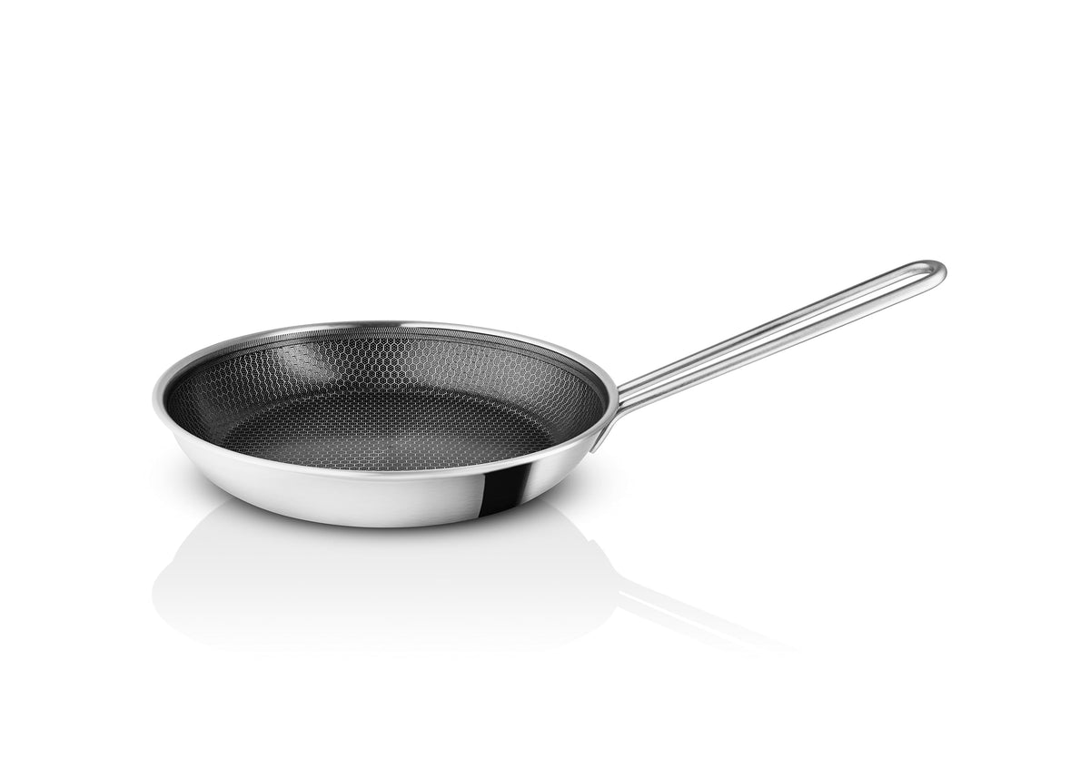Eva-Trio | Mosaic Frying Pan 11 Inch Ceramic Slip-Let Coating | Pans With A Unique Surface Mosaic Pattern Stainless Steel At The
