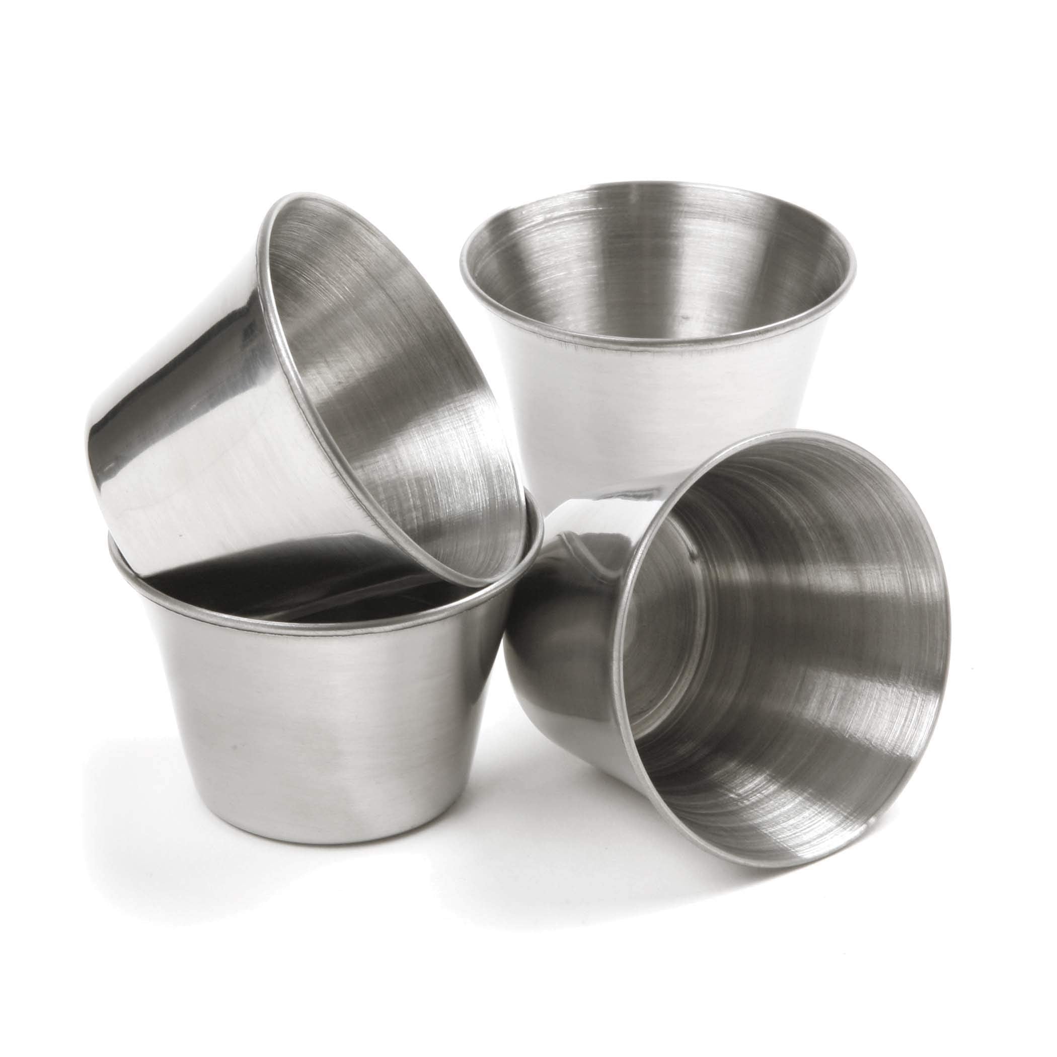 Norpro Stainless Steel Sauce Cups, Set Of 4
