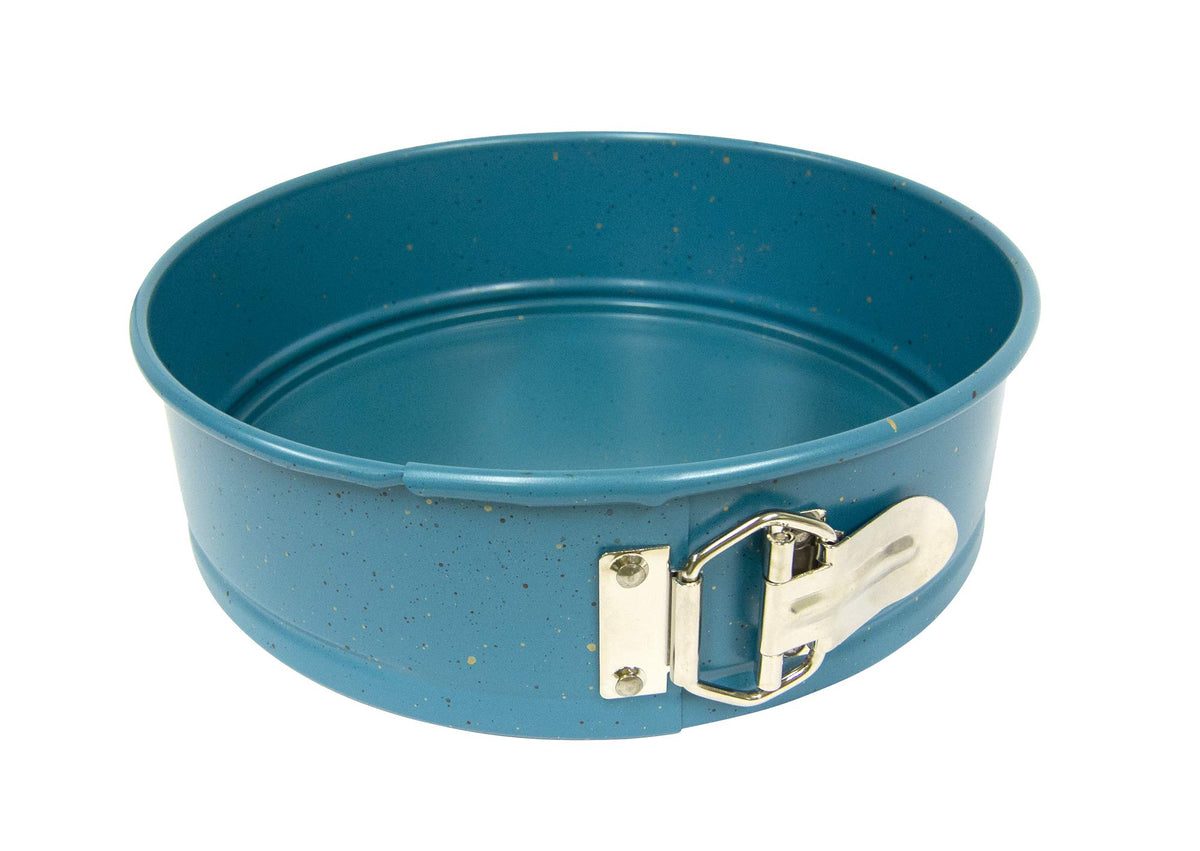 Casaware 9-Inch Springform Pan Ceramic Coated Nonstick (Blue Granite)