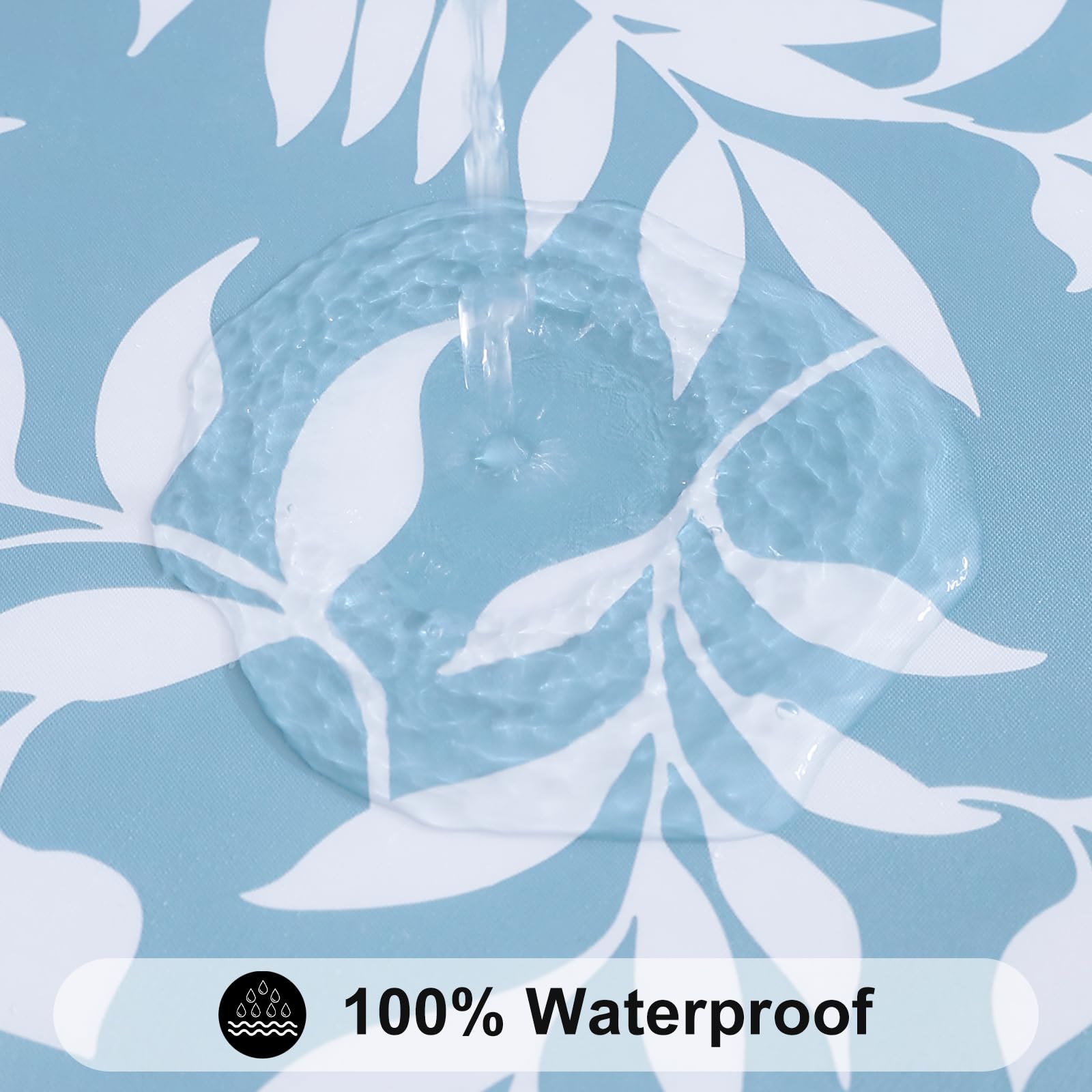 Smiry Plastic Thanksgiving Tablecloth, Sunflower & Pumpkin Wipeable Flannel Backed Vinyl Tablecloths for 4 Foot Tables, Waterpro