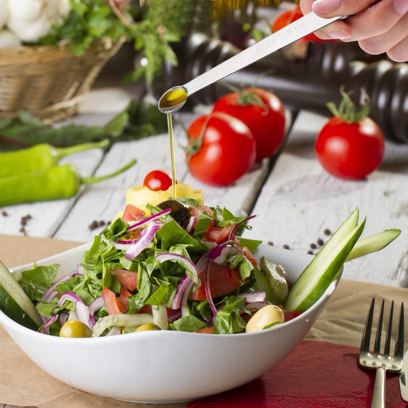 4 Pcs 1/4 Teaspoon (1/4 Tsp | 1.25 Ml | 1.25 Cc) Single Measuring Spoon, Stainless Steel 1/4 Tsp Small Measuring Spoon Mini Meas