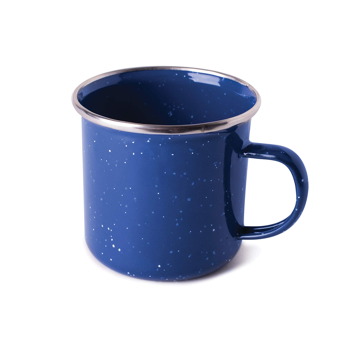 Stansport Enamel Coffee Mug 12 OZ (15985), Blue
