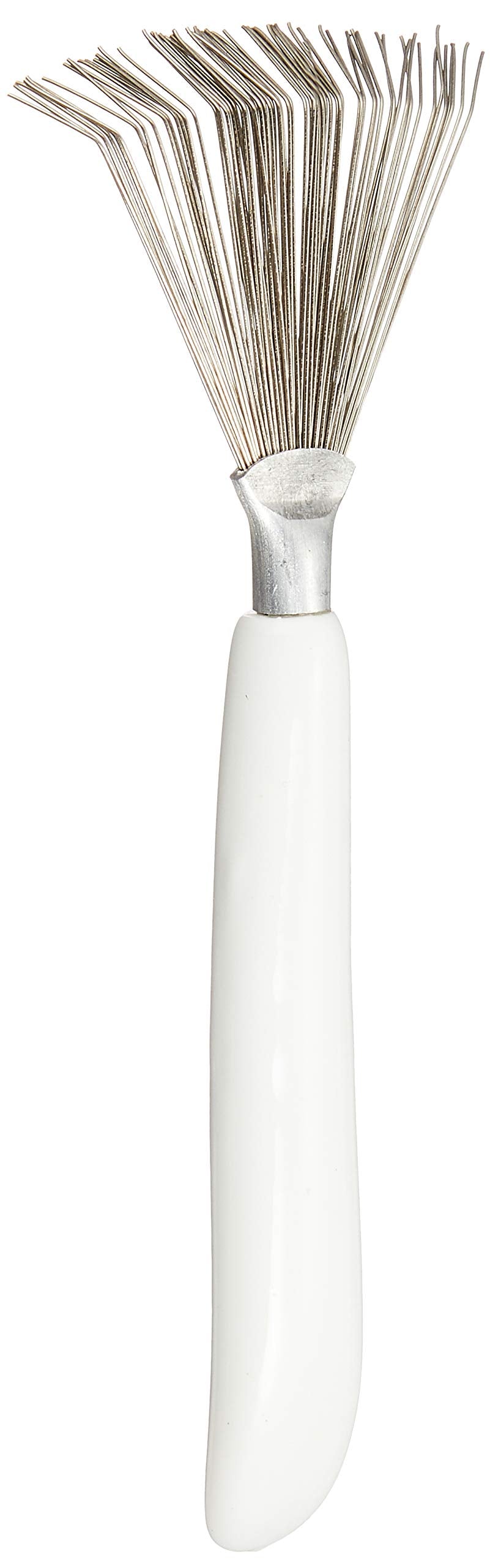 Ikesho IK-2101 Kitchen Brush, Grater for Mortars, 1.7 x 5.5 x 0.5 inches (4.2 x 14 x 1.2 cm), White