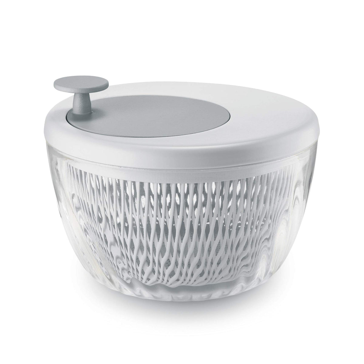 Guzzini Salad Spinner, Us:One Size, White