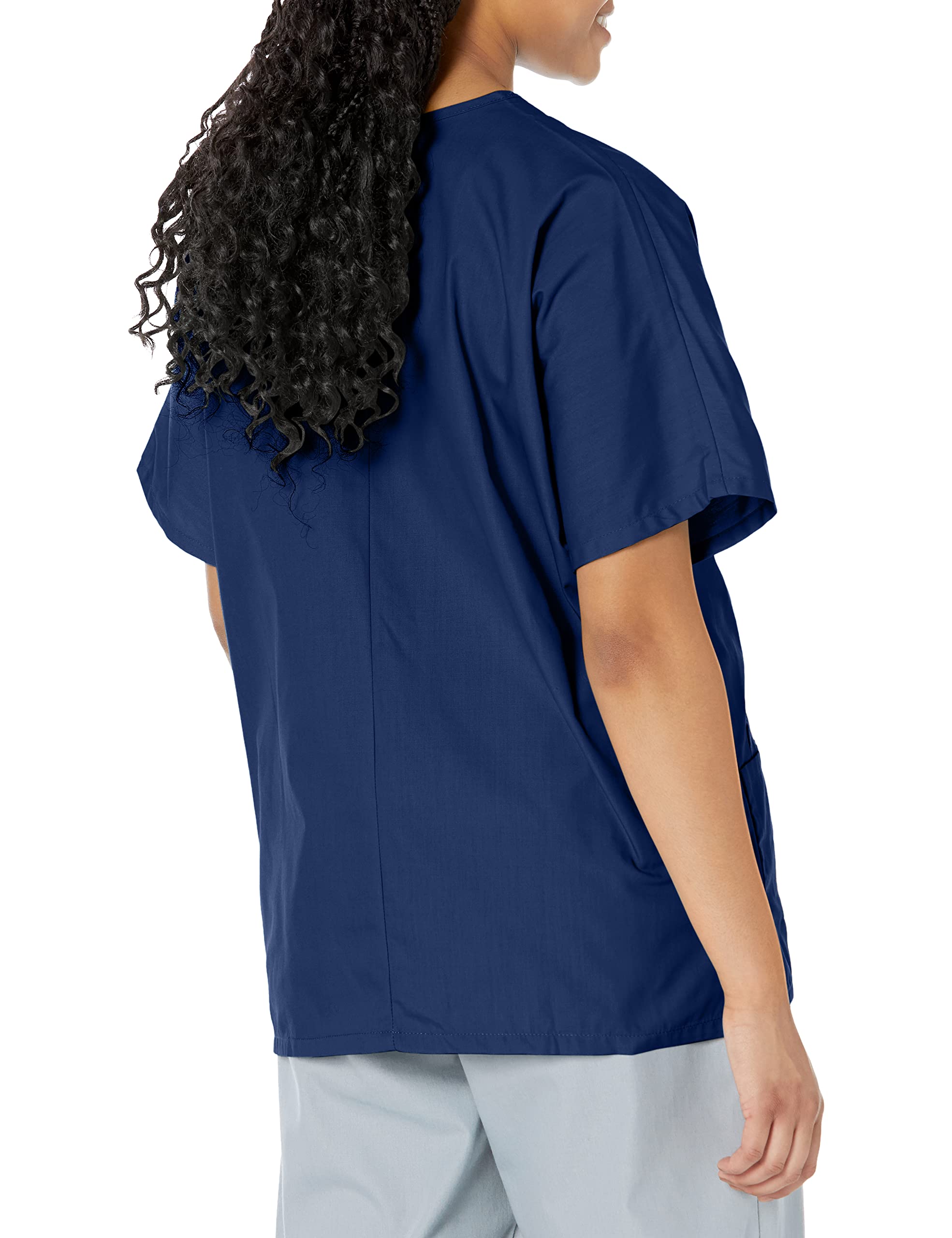 Scrubs For Women Workwear Originals V-Neck Top Plus Size 4700, 2Xl, Navy