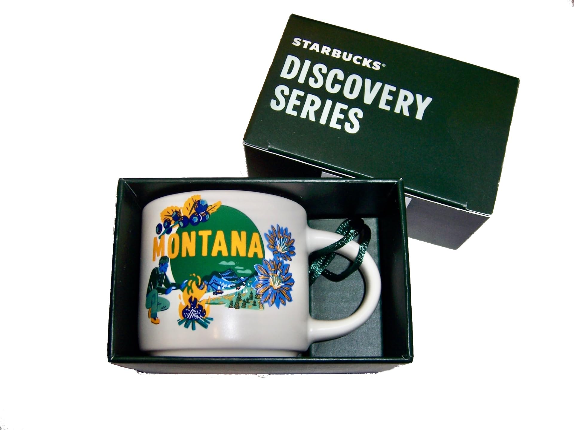 Starbucks Discovery Series Montana Demitasse Ornament Mug, 2 Oz