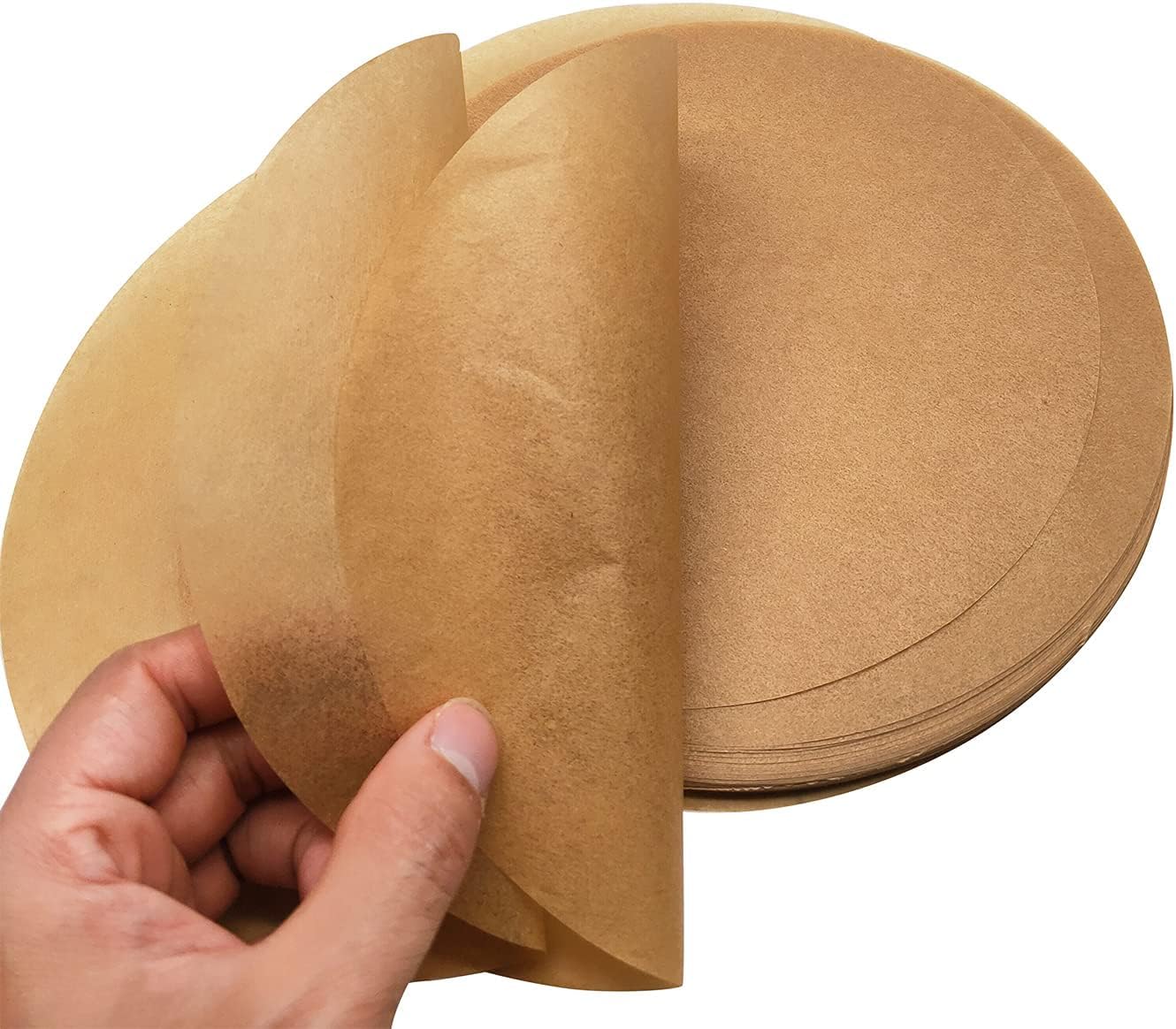 150 Sheets Round Baking Parchment Paper, 6, 8, 10 Inch Non-Stick Cake Pan Parchment Liner For Baking, Grilling And Steaming Brea