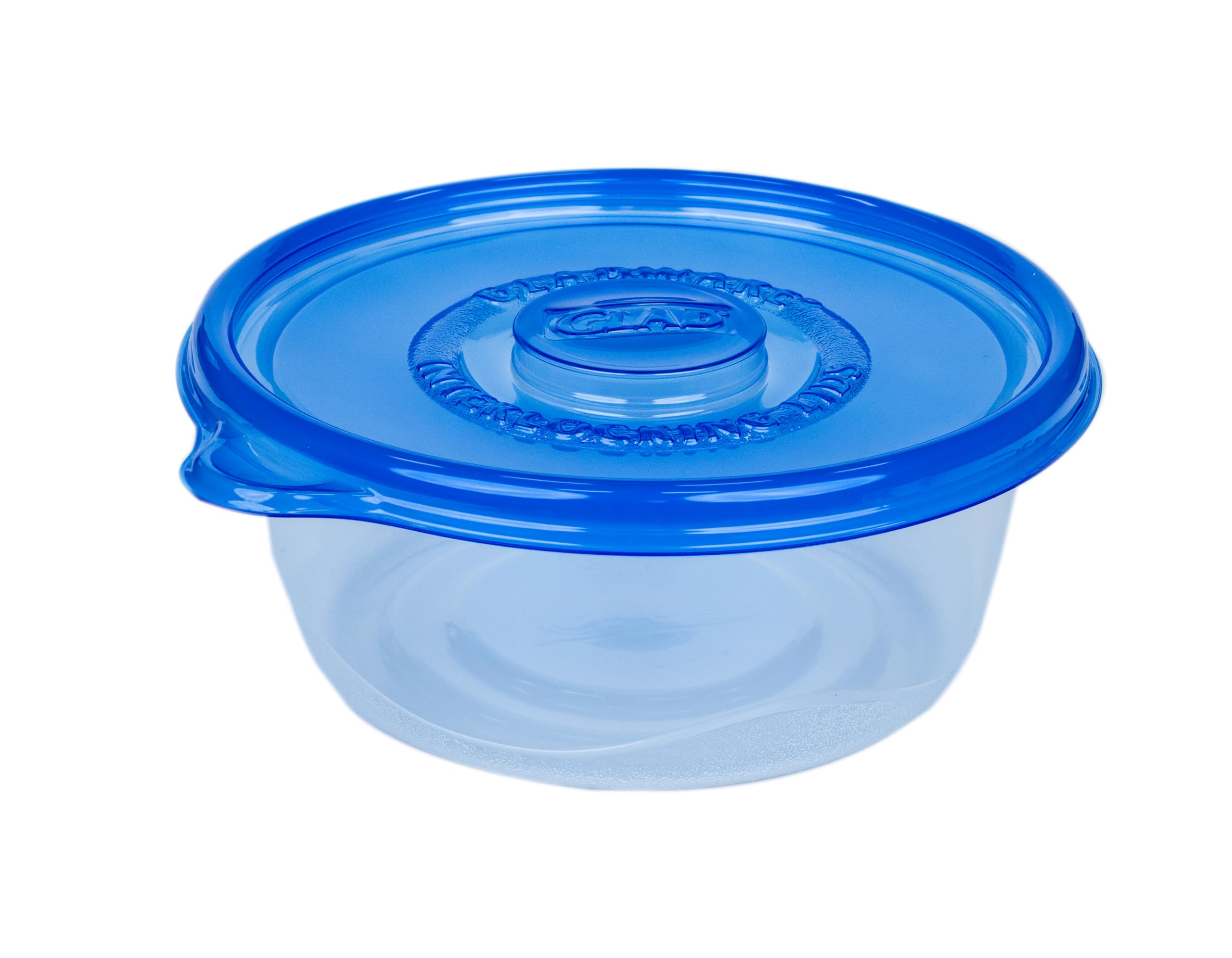 Glad GladWare Big Bowl Food Storage Containers, Large Round Bowl Holds 48 Ounces of Food - Glad Food Storage Containers for Ever