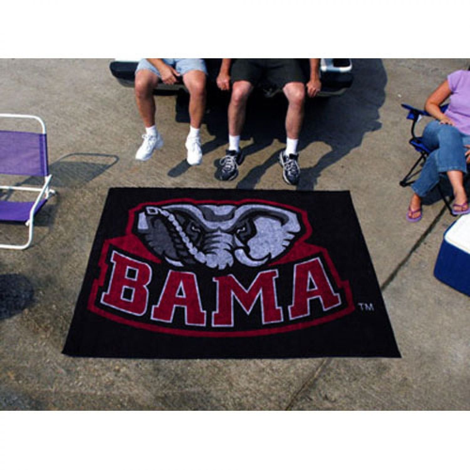 Fan Mats University of Alabama Rug Tailgater Mat/59.5x71