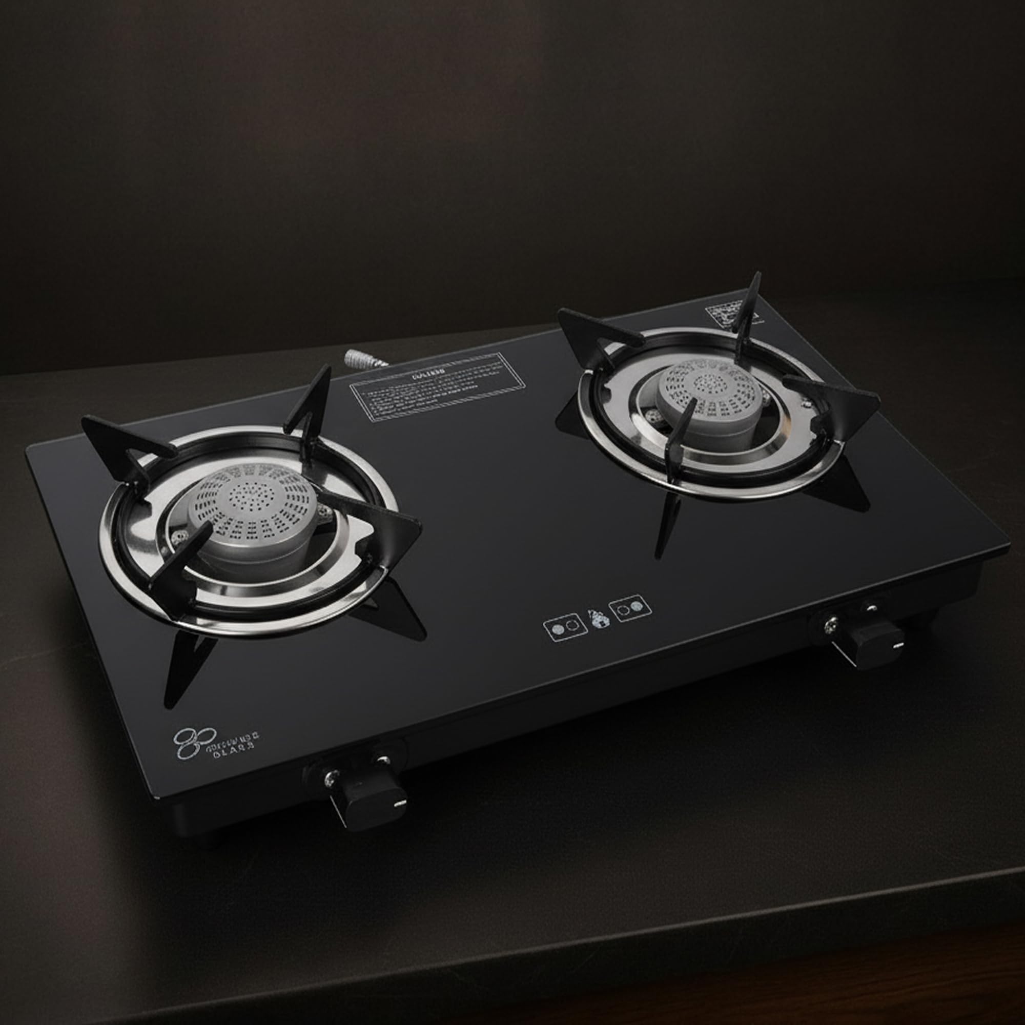 Thermador Gas Stove 2 Burners | Isi Certified Gas Chulha | Even Heat Distribution For Home Cooks | 360 Degrees Rotating MultiDi