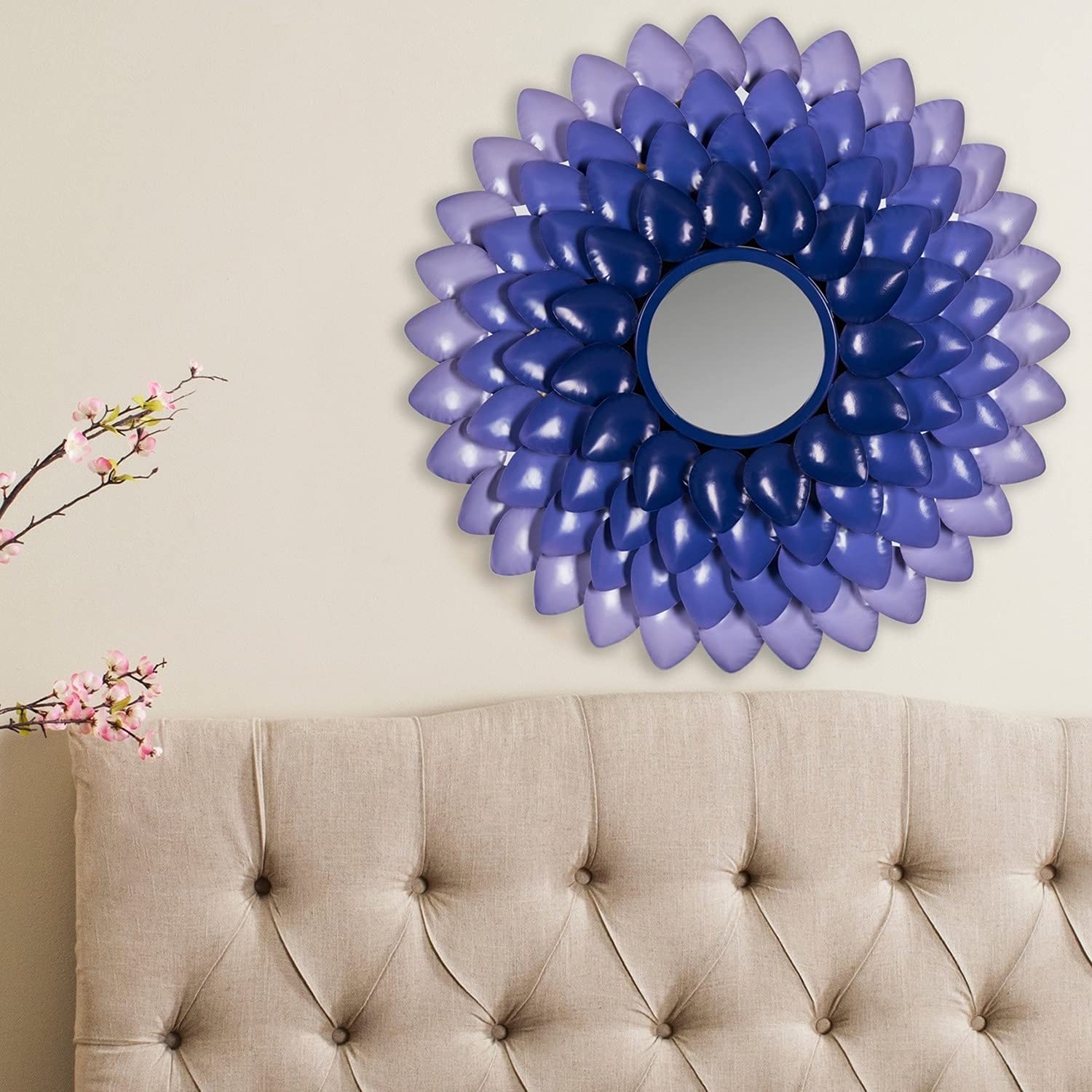 Safavieh MIR4063C Home Collection Purple Chrissy Mirror