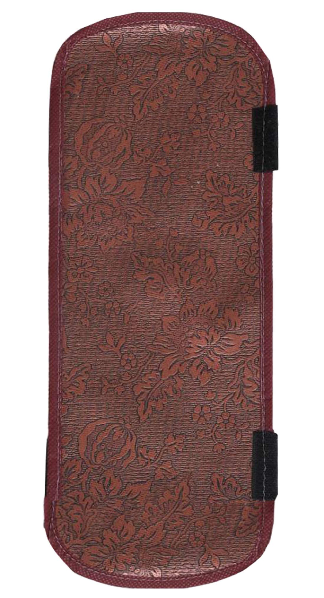 Kuber Industries Cloth 3 Pieces Fridge Mat, 1 Piece Handle Cover And 1 Pieces Fridge Top Cover (Red)-Ctktc2786