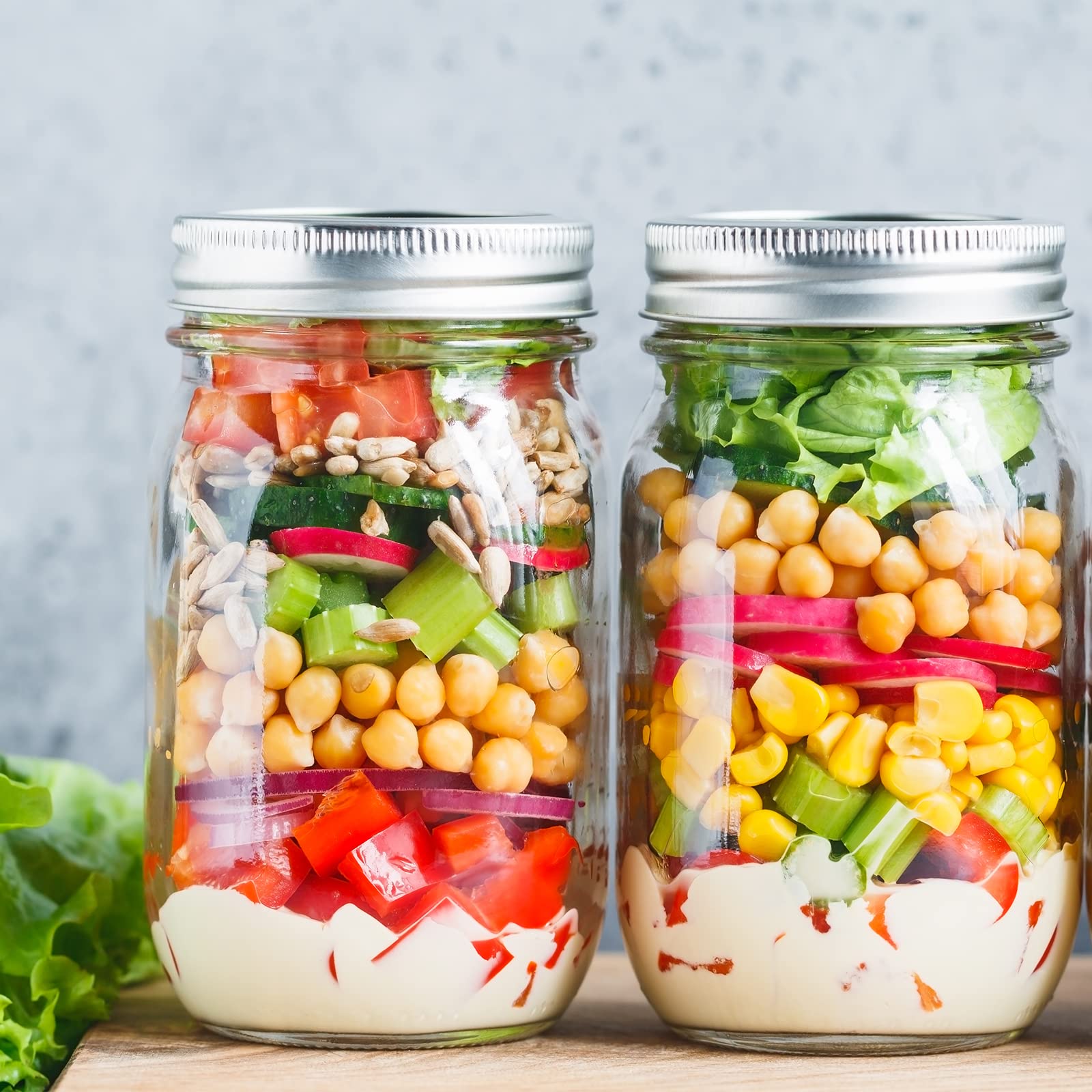 42 Pieces Regular Mouth Canning Rings, Canning Bands For Mason Jar Small Mouth, Rustproof Tinplate Metal Bands/Rings For Mason J