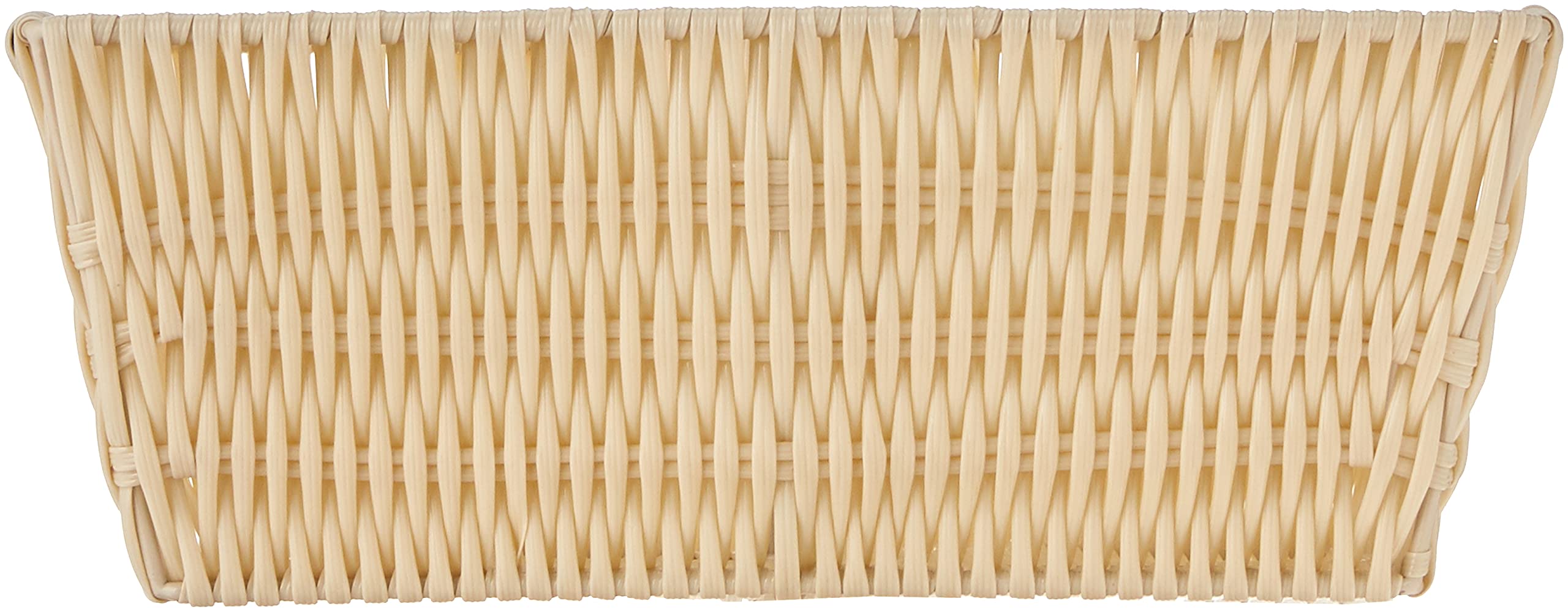 Whitmor Rattique Small Shelf Tote Latte