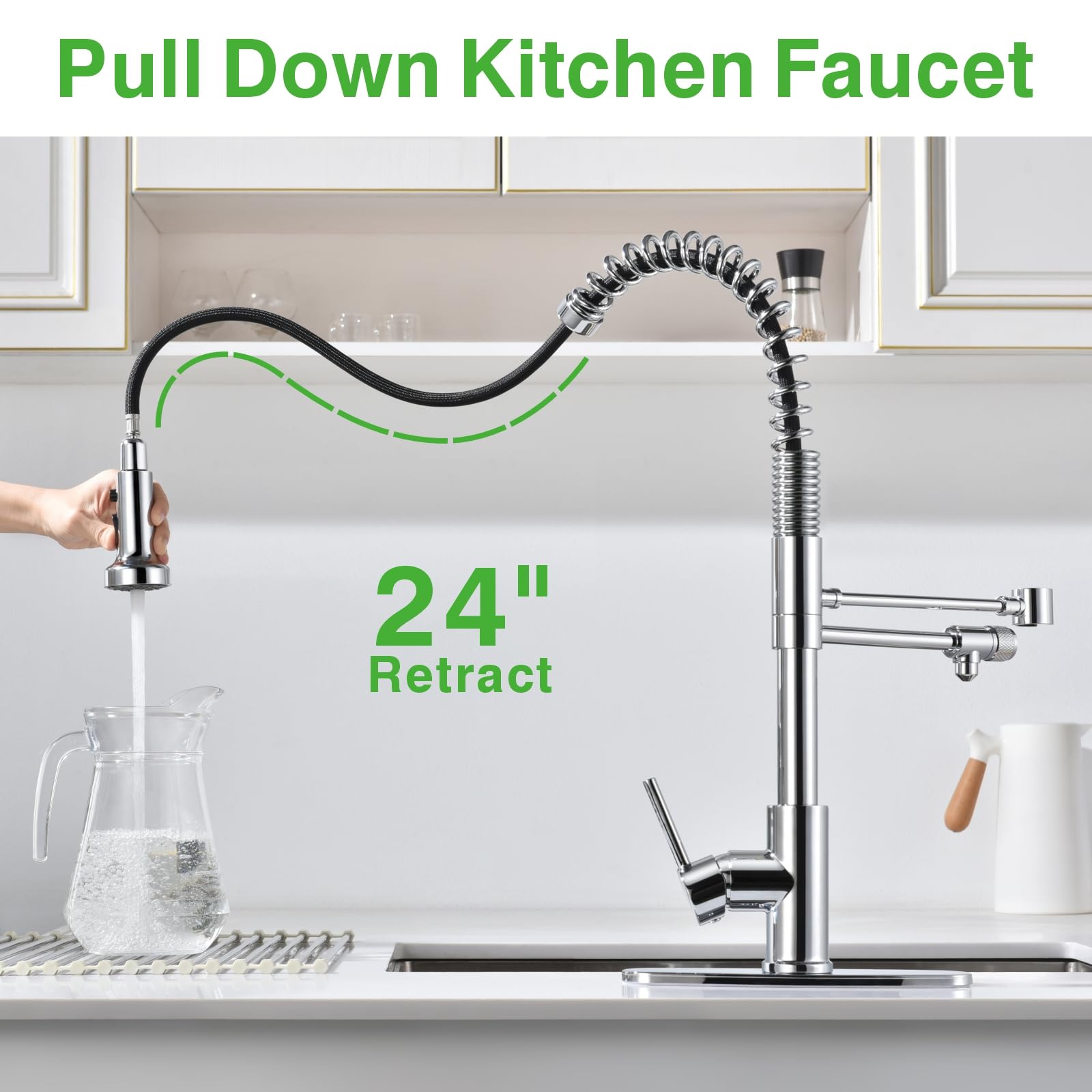 Paking Drinking Water Faucet, Kitchen Faucet, Kitchen Sink Faucet, Water Filtration Faucet, Sink Faucet, Pull-Down Kitchen Fauce