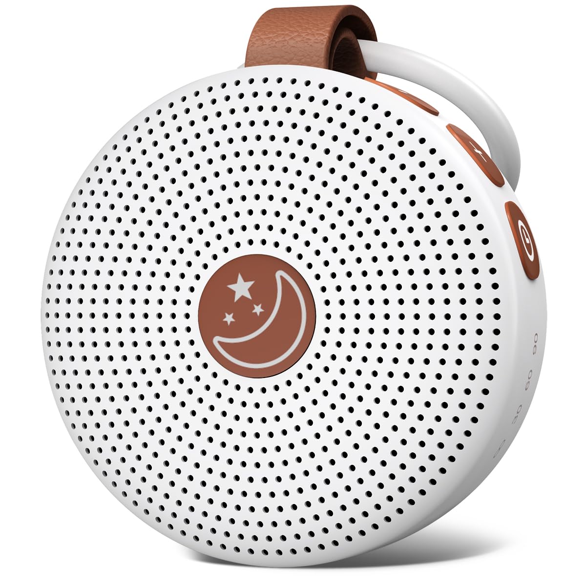 Portable Sound Machine Mini White Noise Machine Baby Shushing Brown Noise Machine with 30 Soothing Sounds for Kids Adults Dogs A